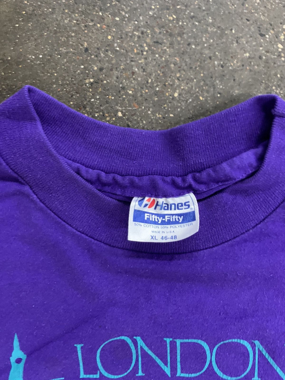 Vintage Vintage Paris London Rome Tee Size US XL / EU 56 / 4 - 2 Thumbnail