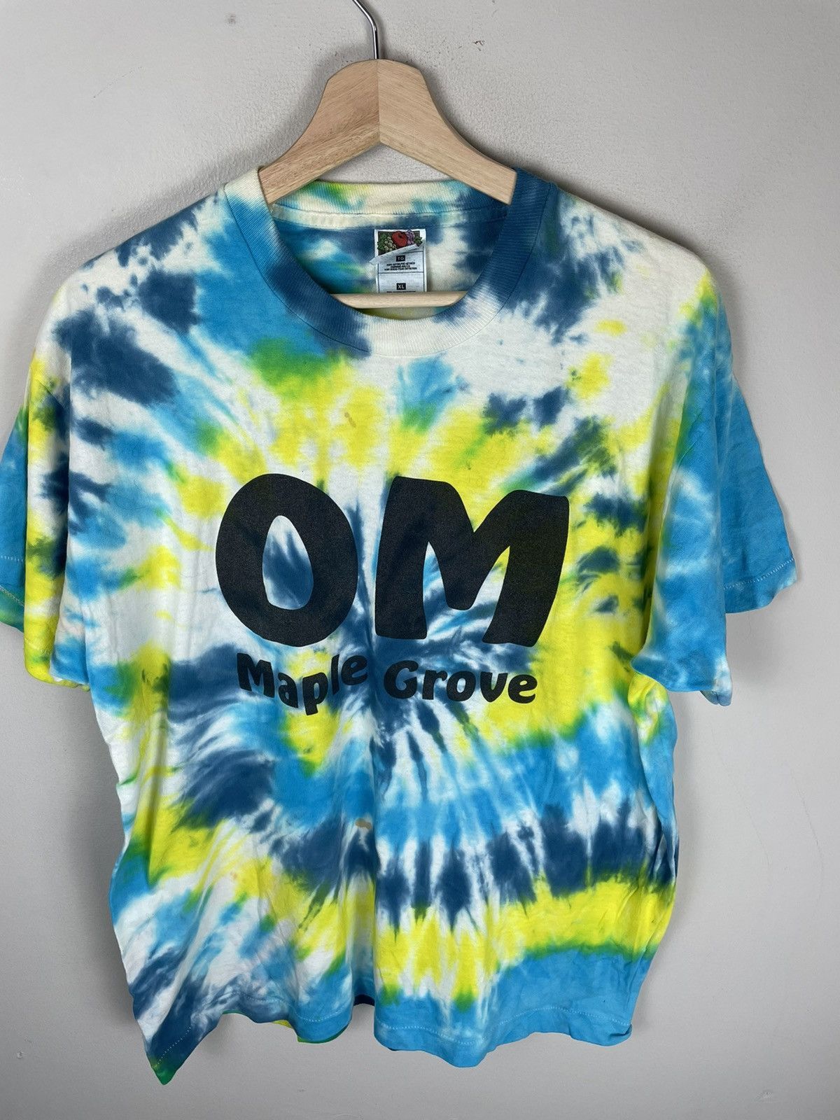 Vintage Vintage Maple Grove Tie-Dye T-Shirt Size US XL / EU 56 / 4 - 3 Thumbnail