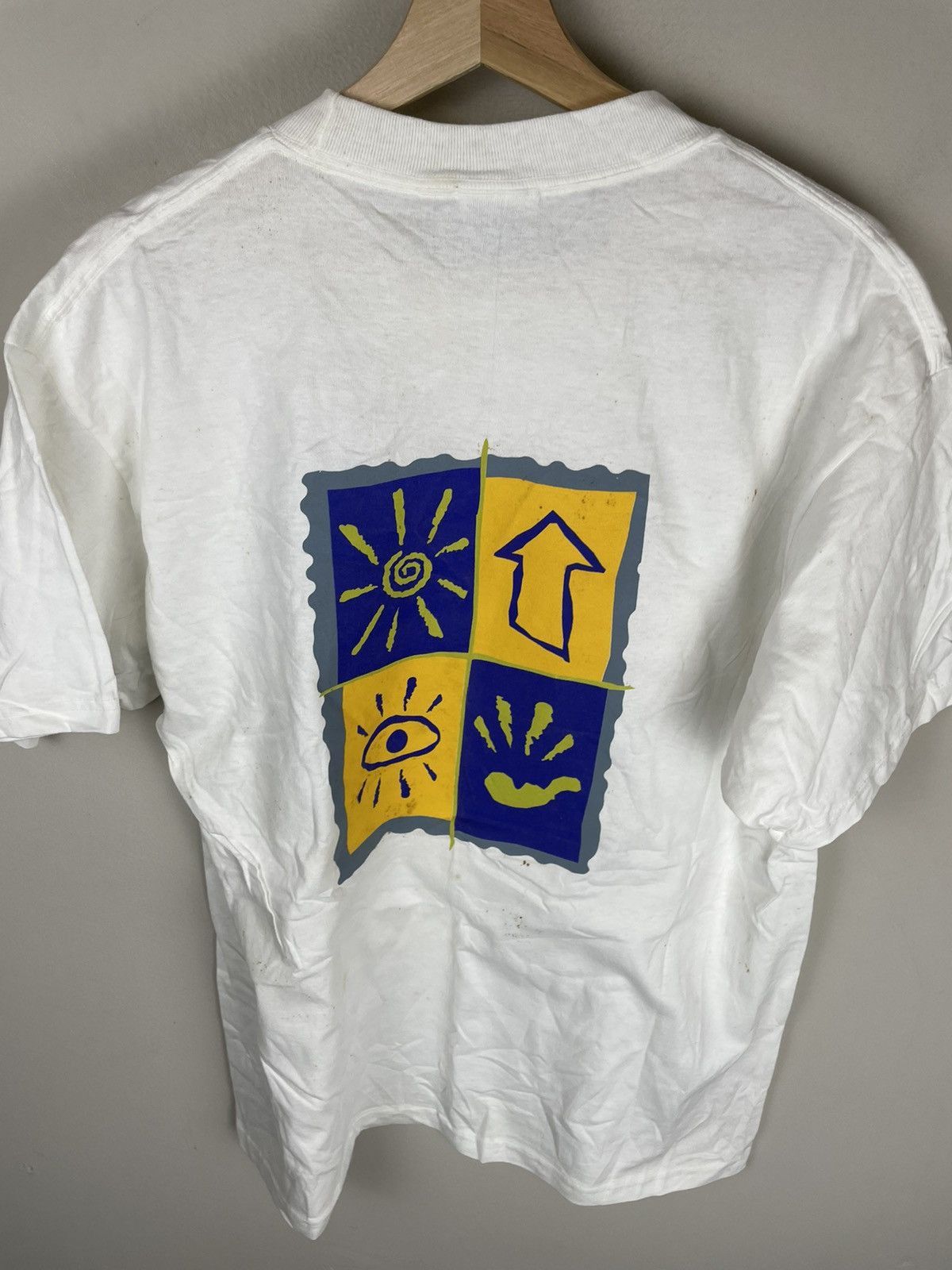 Vintage Vintage Xcel Energy T-Shirt Size US L / EU 52-54 / 3 - 2 Thumbnail