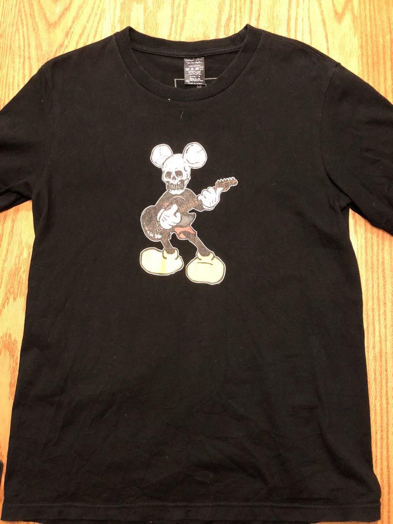 Number (N)ine Number Nine Rare! Skull Rock Mickey Shirt | Grailed