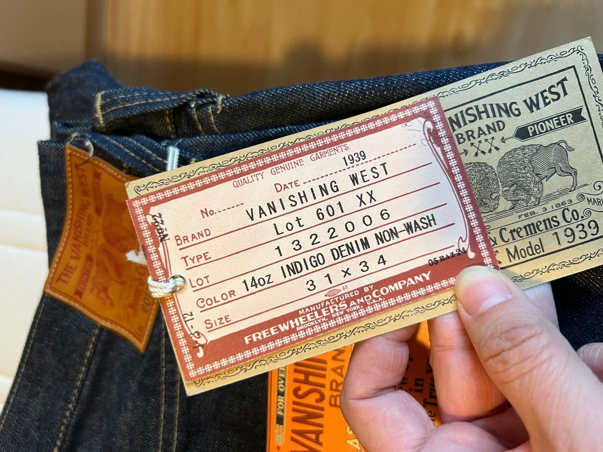 Freewheelers Freewheelers Lightning bag jeans Size US 31 - 4 Thumbnail