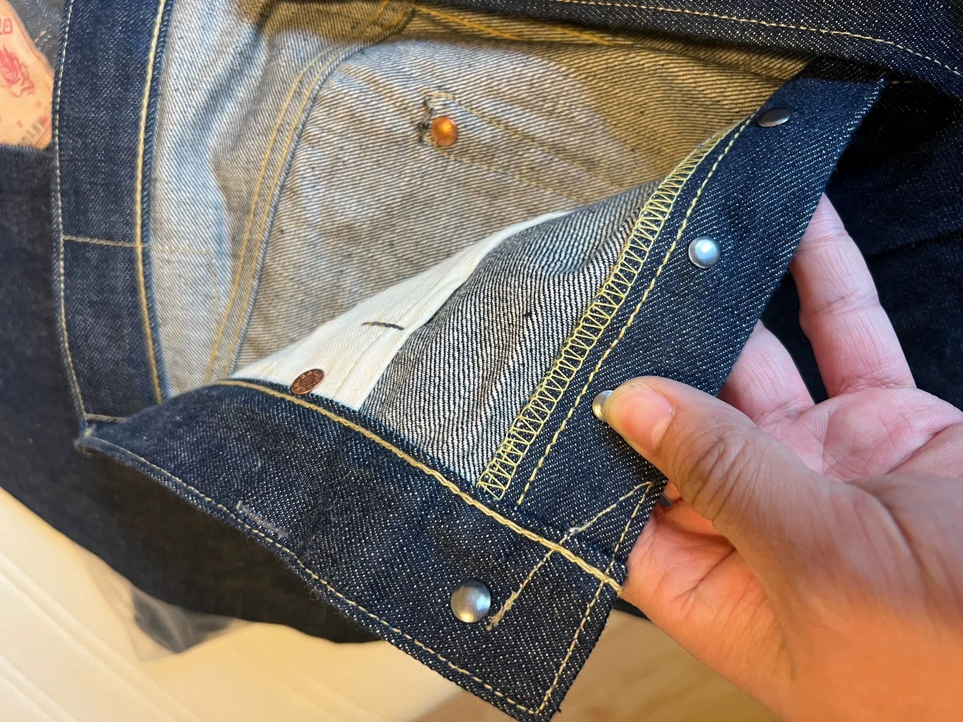 Freewheelers Freewheelers Lightning bag jeans Size US 31 - 6 Thumbnail