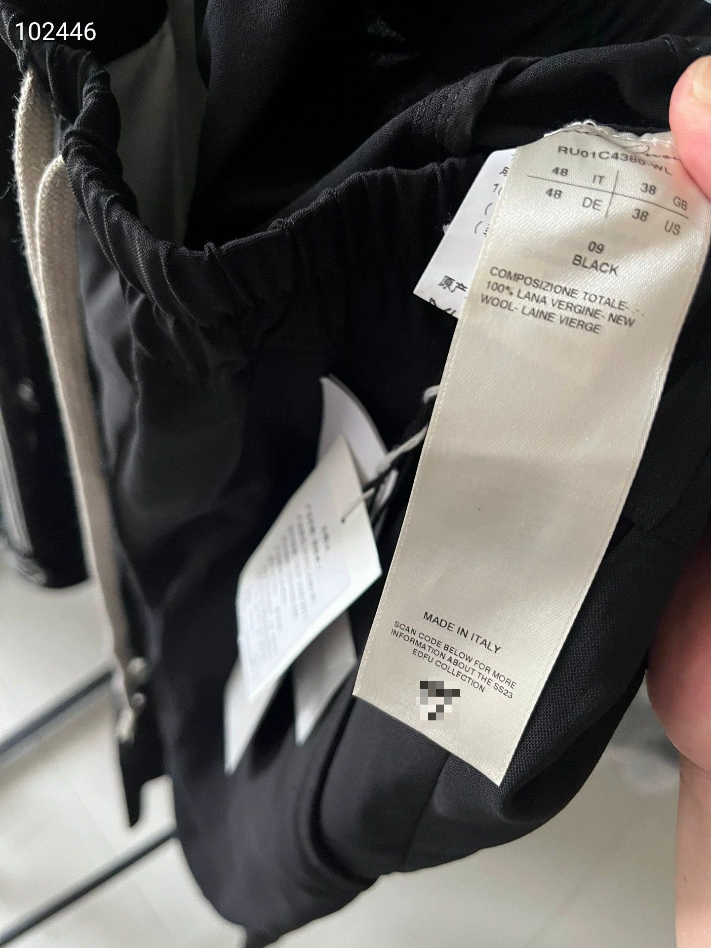 Rick Owens Rick Owens Wool casual trousers Size US 32 / EU 48 - 7 Thumbnail