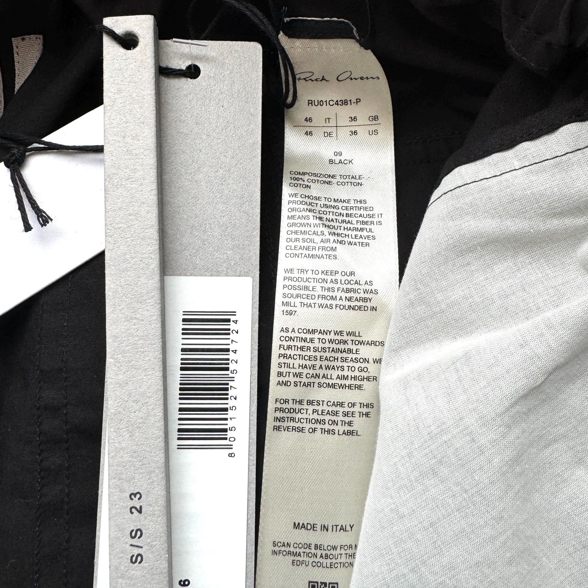 Rick Owens Rick Owens Lightweight pants Size US 30 / EU 46 - 5 Thumbnail