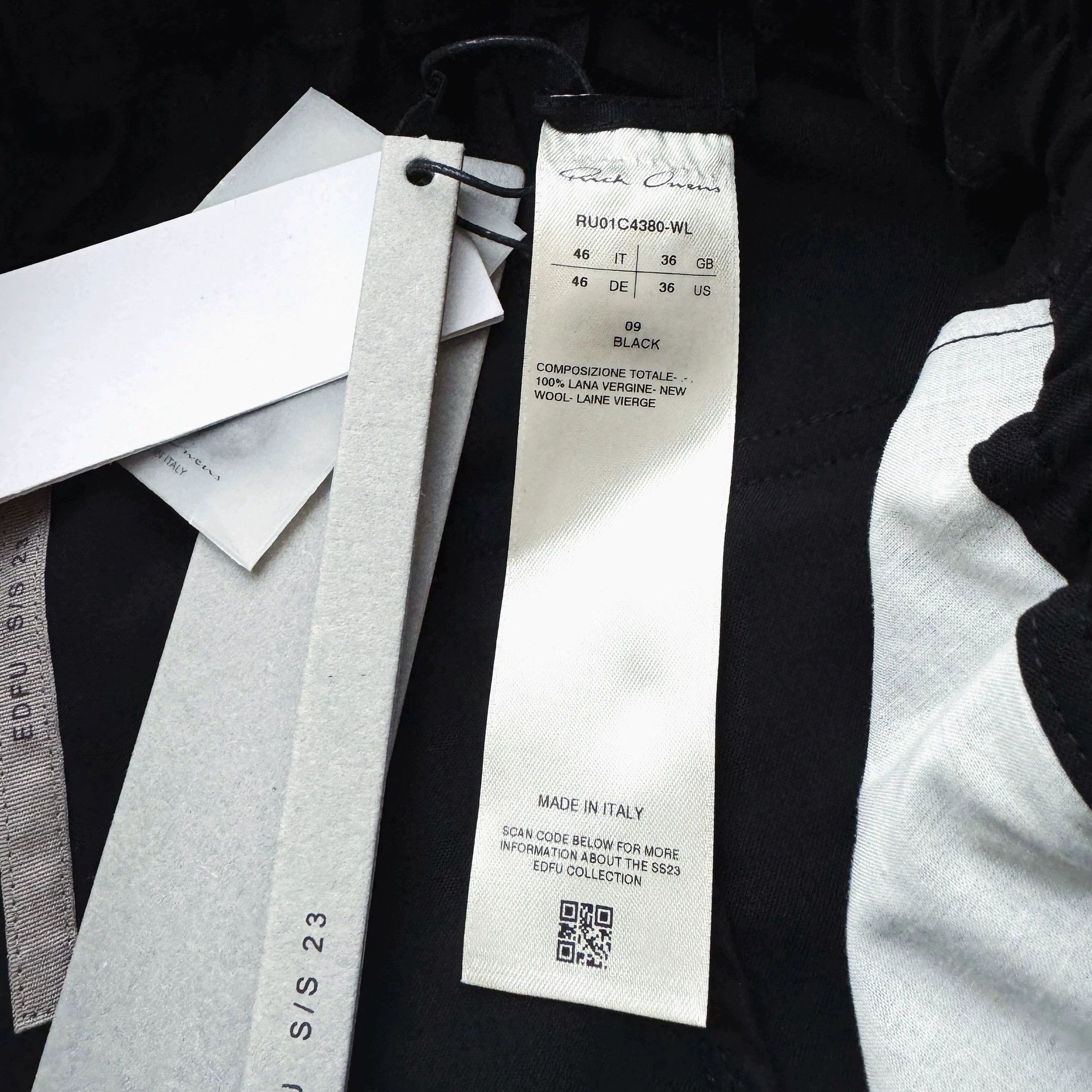 Rick Owens Rick Owens Drawstring slacks Size US 30 / EU 46 - 5 Thumbnail