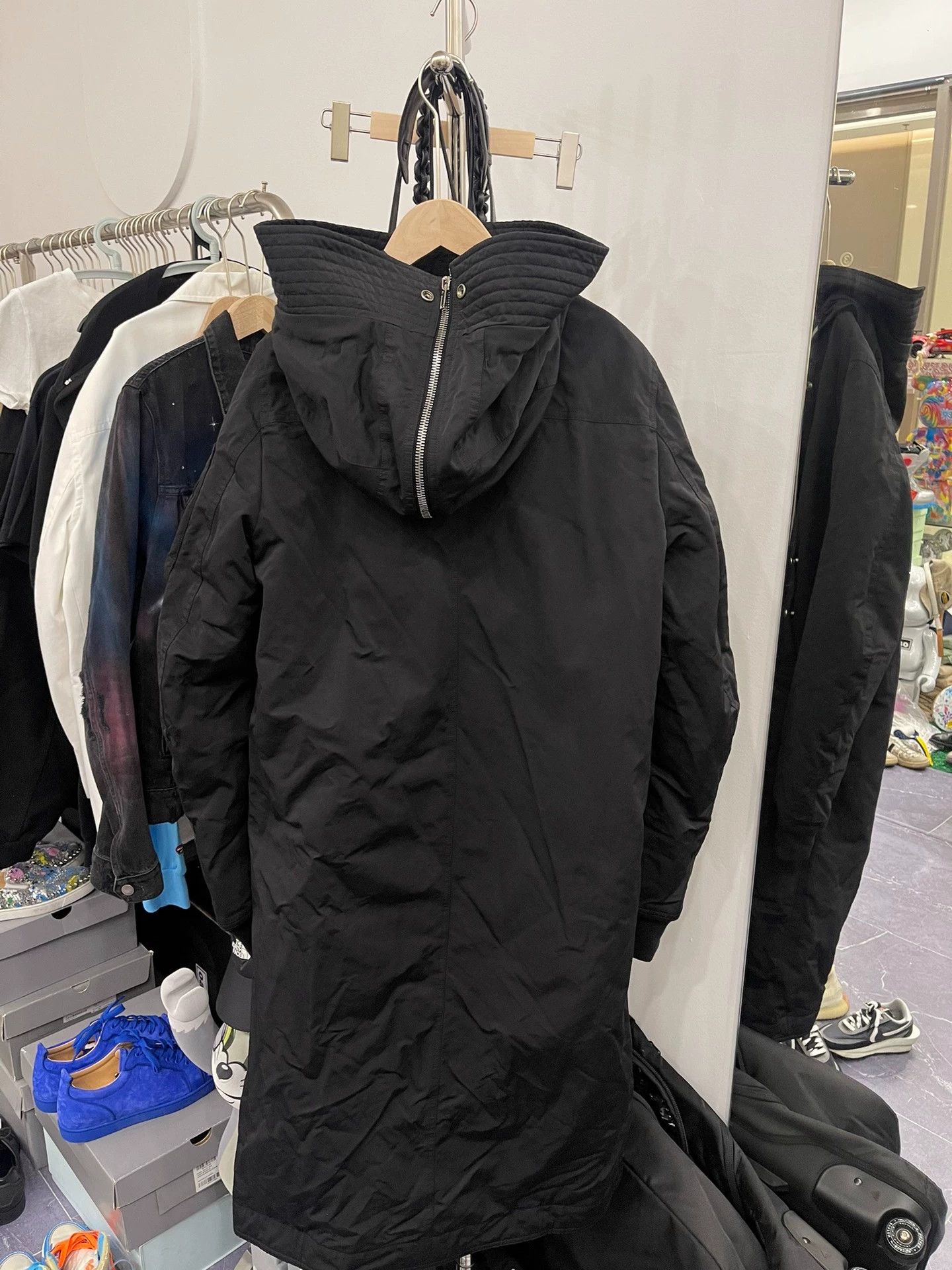 Rick Owens Rick Owens Long bomber cotton-padded jacket Size US XS / EU 42 / 0 - 8 Thumbnail
