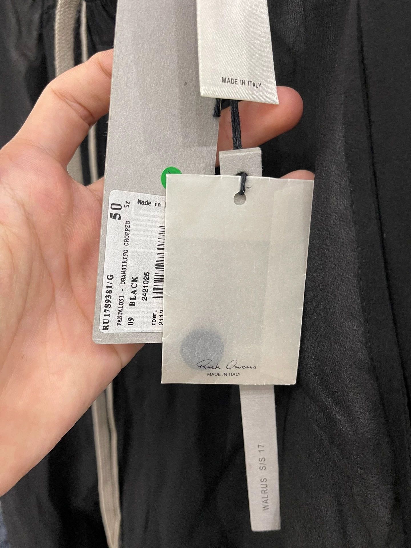 Rick Owens Rick Owens Crochet pants Size US 34 / EU 50 - 2 Thumbnail