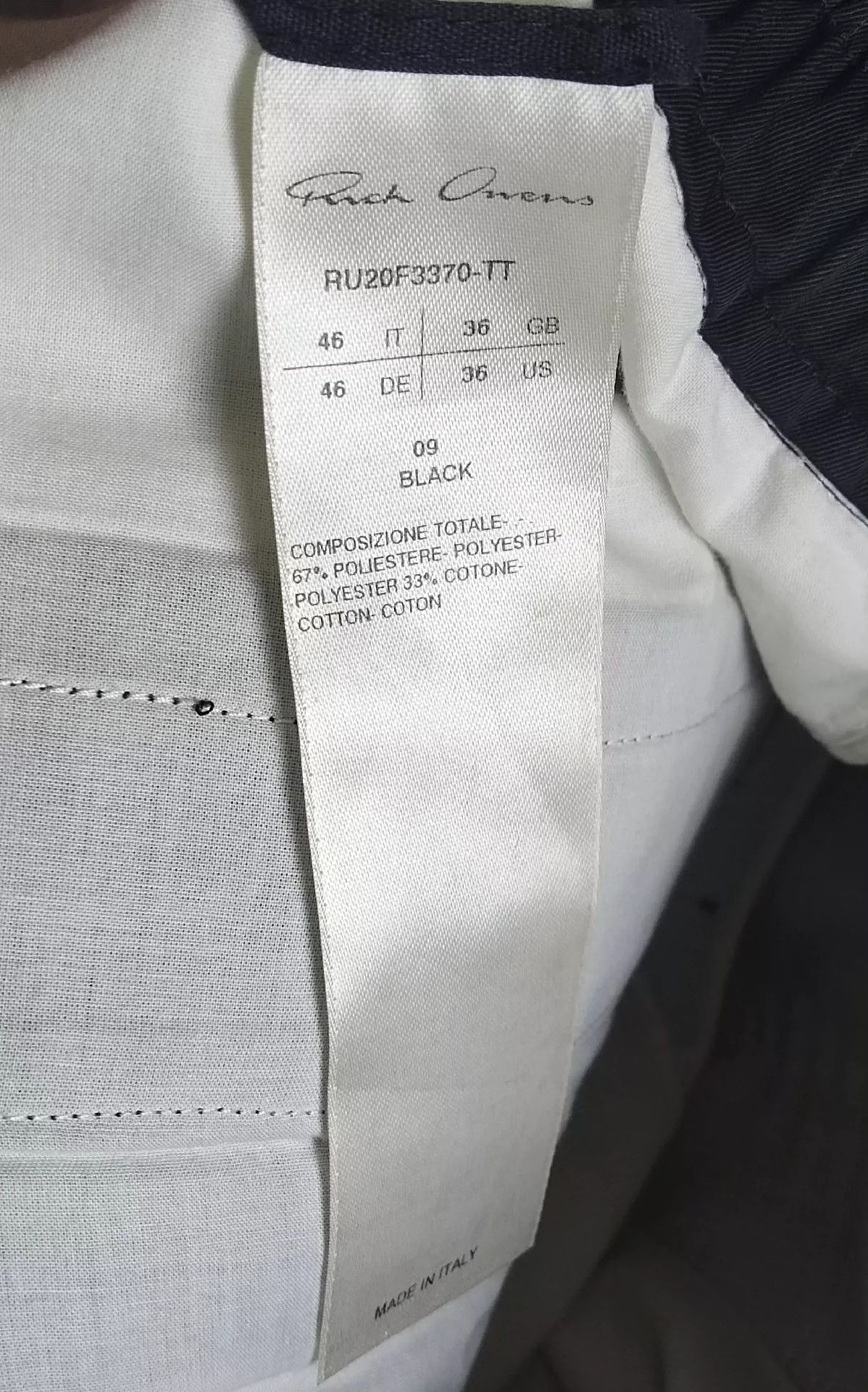 Rick Owens Rick Owens Four-zipper cannonball pants Size US 28 / EU 44 - 4 Thumbnail