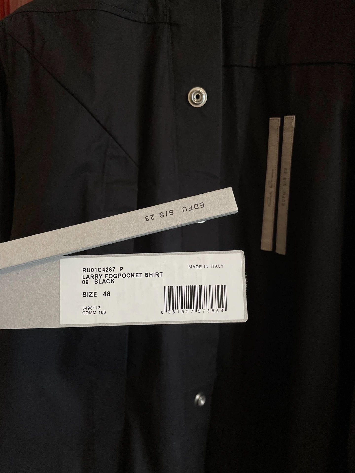 Rick Owens Rick Owens shirt Size US S / EU 44-46 / 1 - 4 Thumbnail