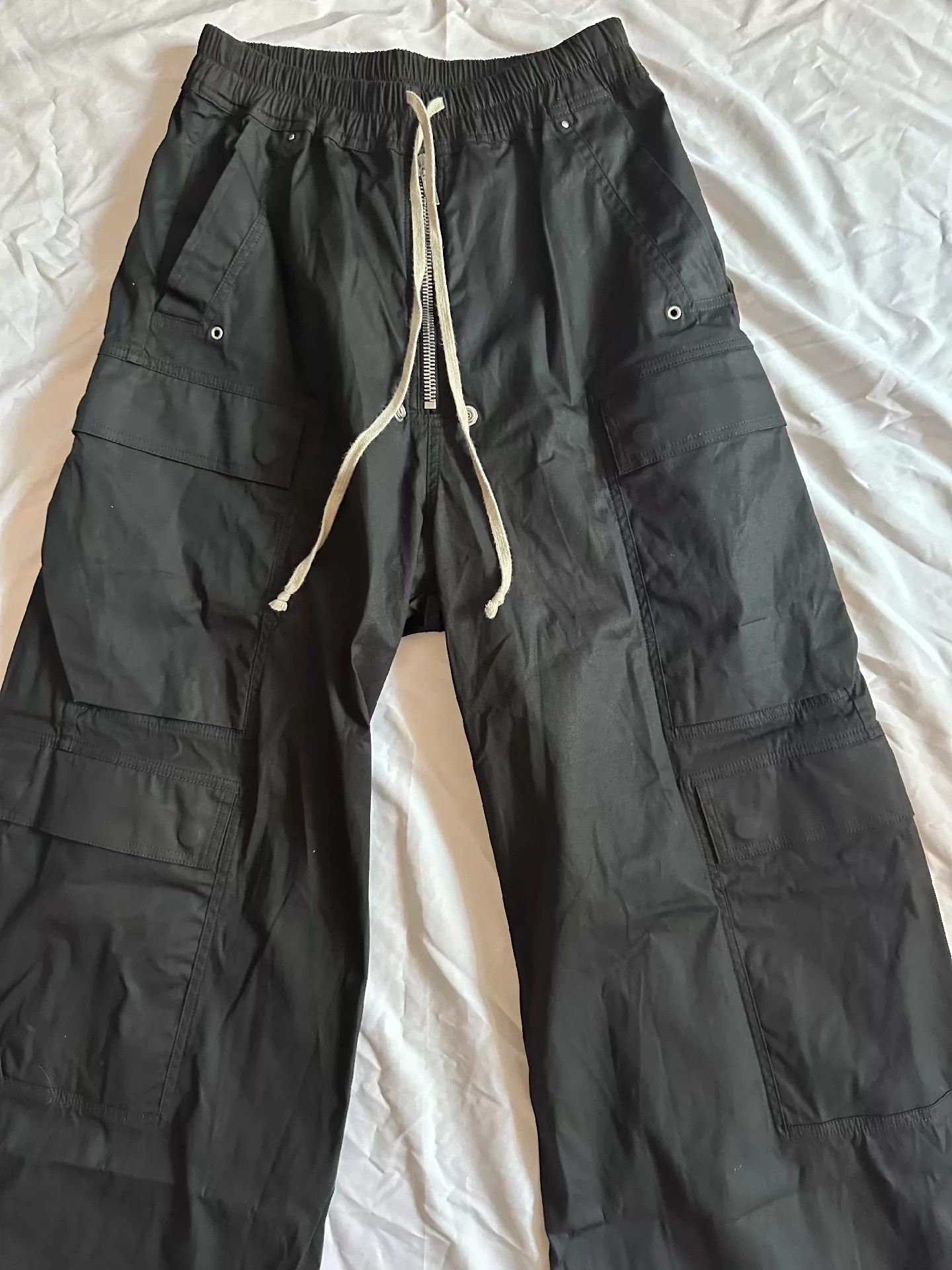 Rick Owens Rick Owens Workwear wide-leg pants Size US 30 / EU 46 - 2 Thumbnail