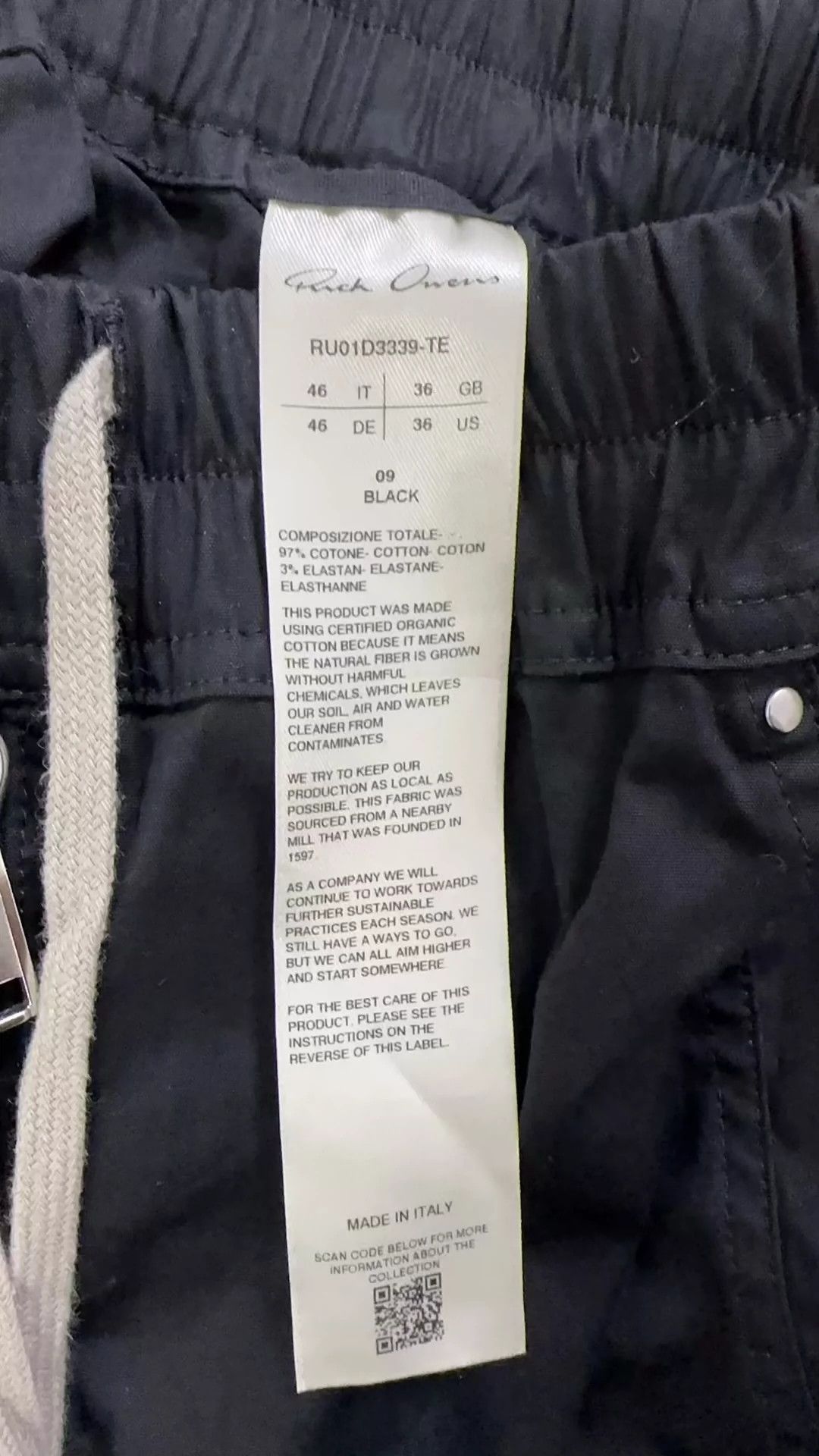 Rick Owens Rick Owens Workwear wide-leg pants Size US 30 / EU 46 - 6 Thumbnail