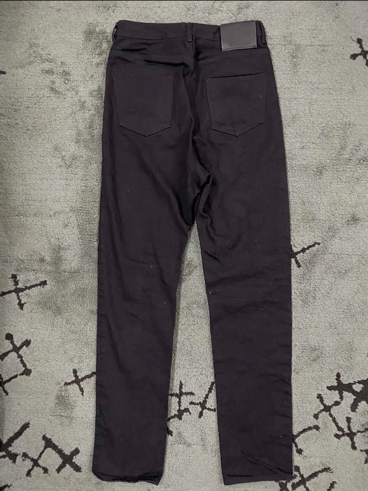 Rick Owens Rick Owens Black tannin straight jeans Size US 30 / EU 46 - 2 Thumbnail