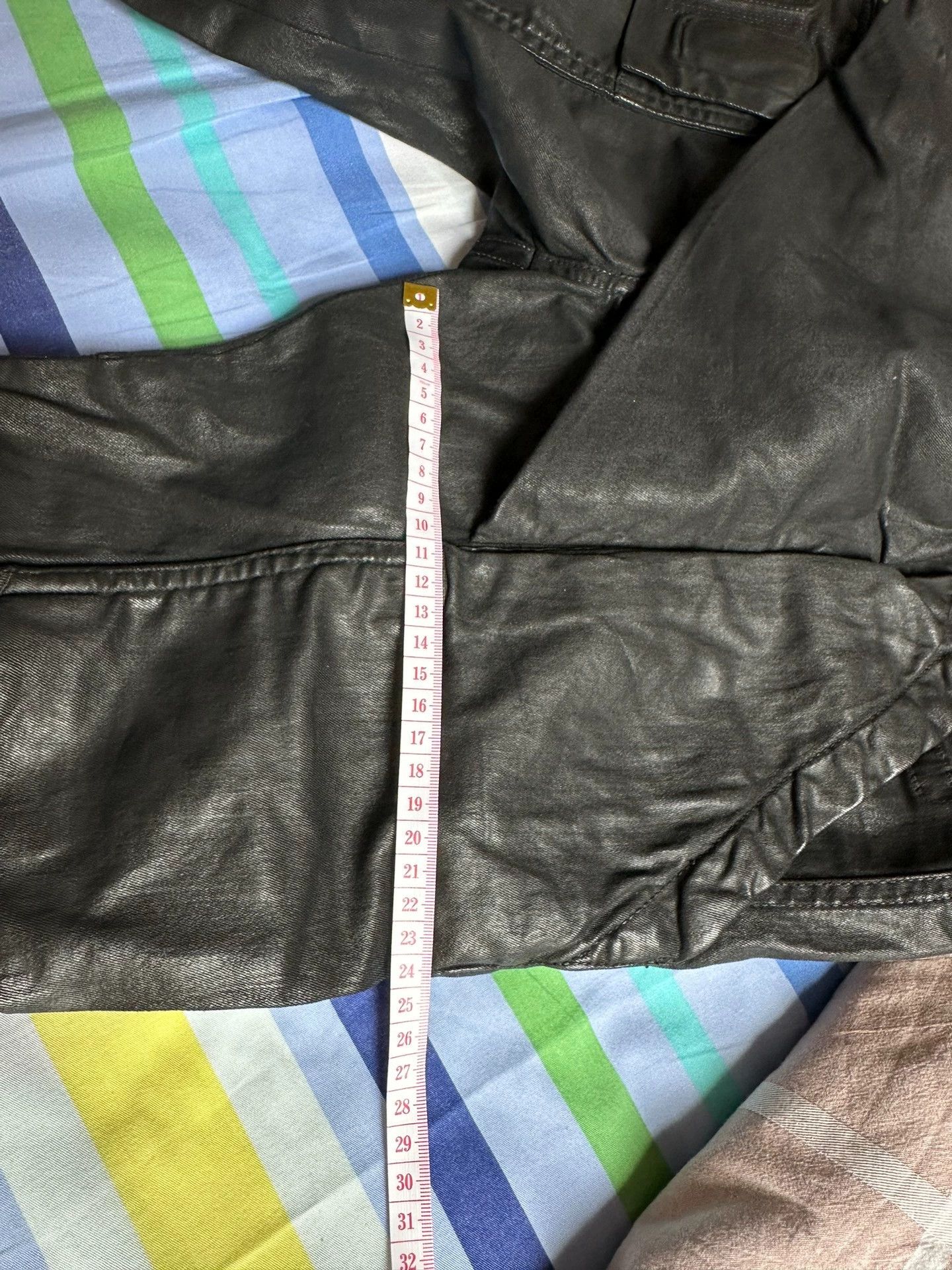 Rick Owens Rick Owens Double-track thin wax pants tight motorcycle pants Size US 30 / EU 46 - 7 Thumbnail