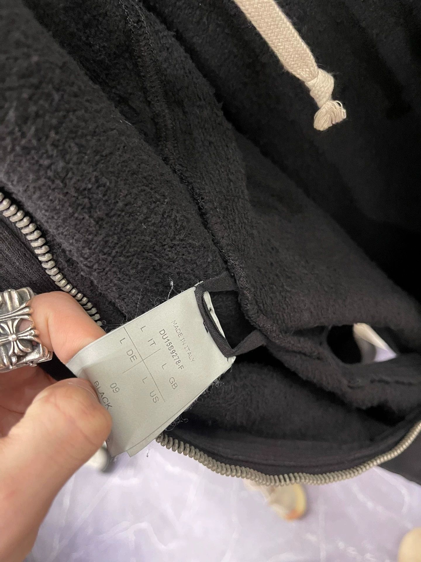 Rick Owens Rick Owens hoodie Size US L / EU 52-54 / 3 - 4 Thumbnail
