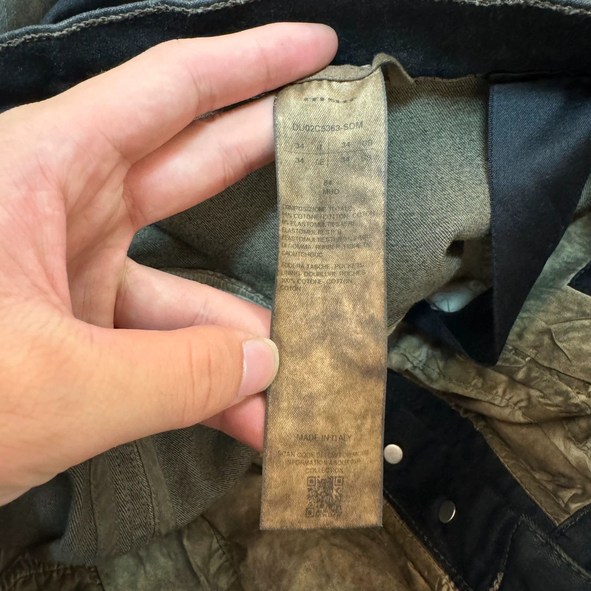 Rick Owens Rick Owens Make old gradient zipper jeans Size US 34 / EU 50 - 3 Thumbnail