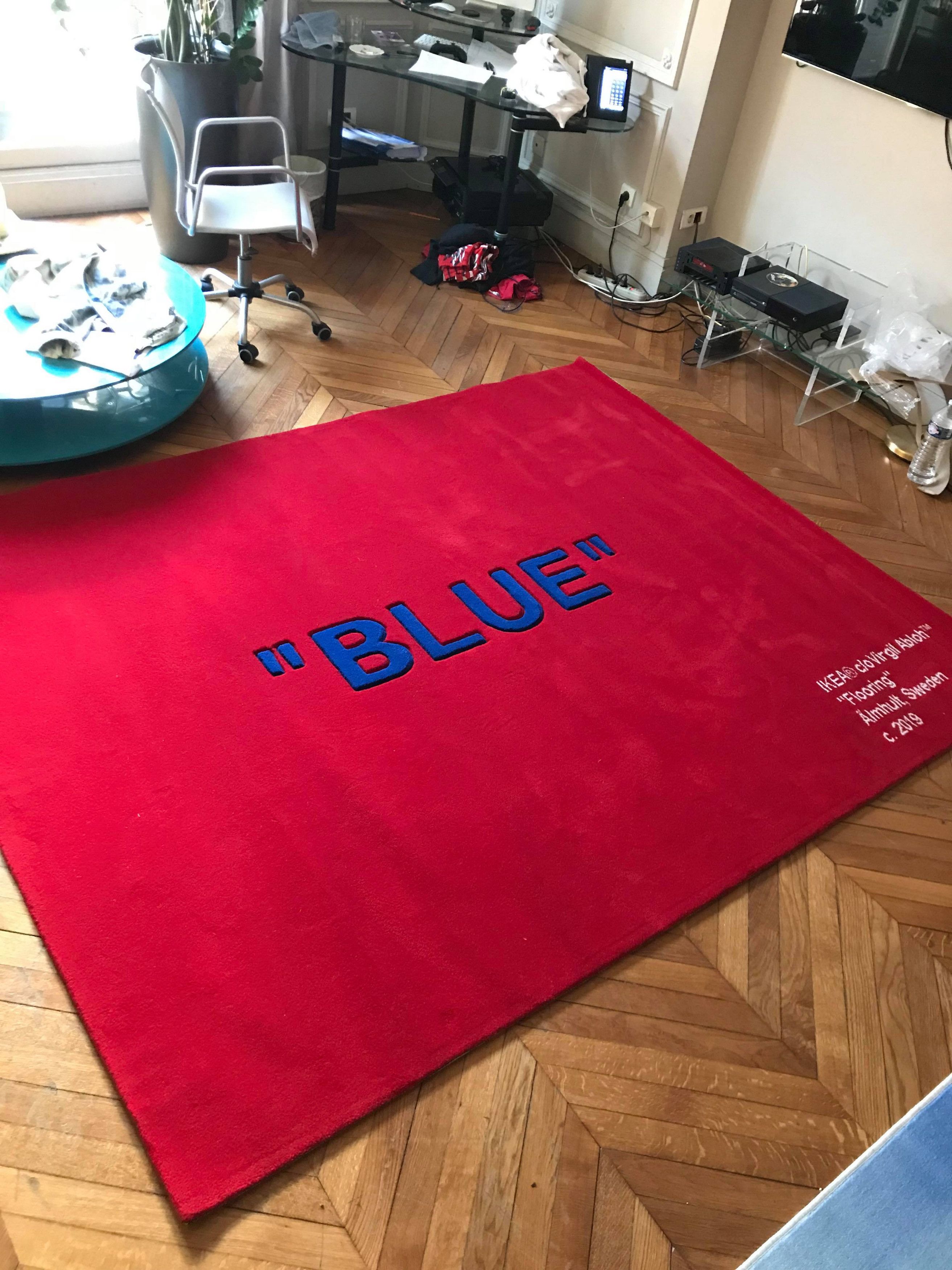 Off-White IKEA x Virgil Abloh "BLUE" rug Size ONE SIZE - 3 Preview