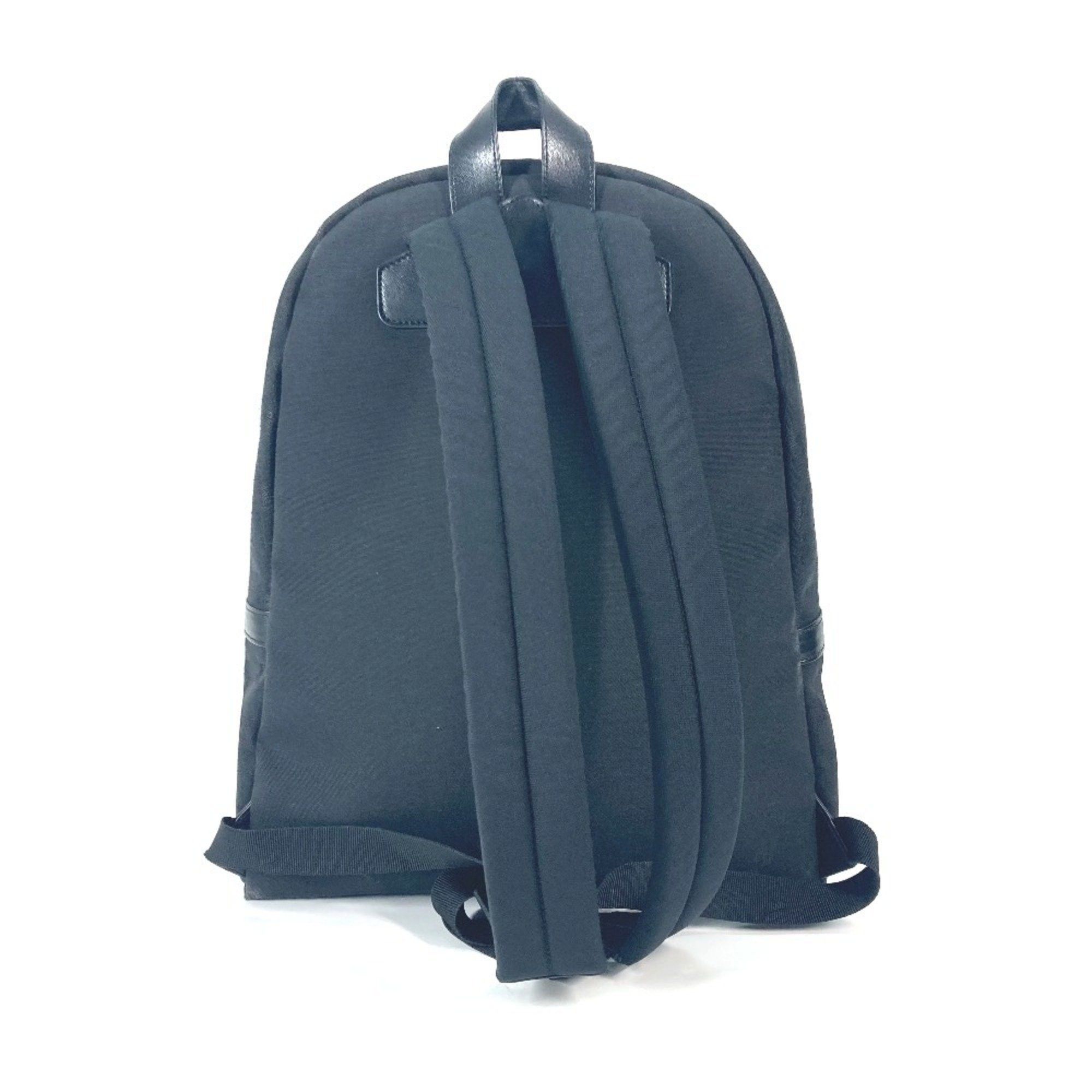 Celine CELINE Triomphe Backpack Canvas Leather Men's Black Size ONE SIZE - 2 Thumbnail