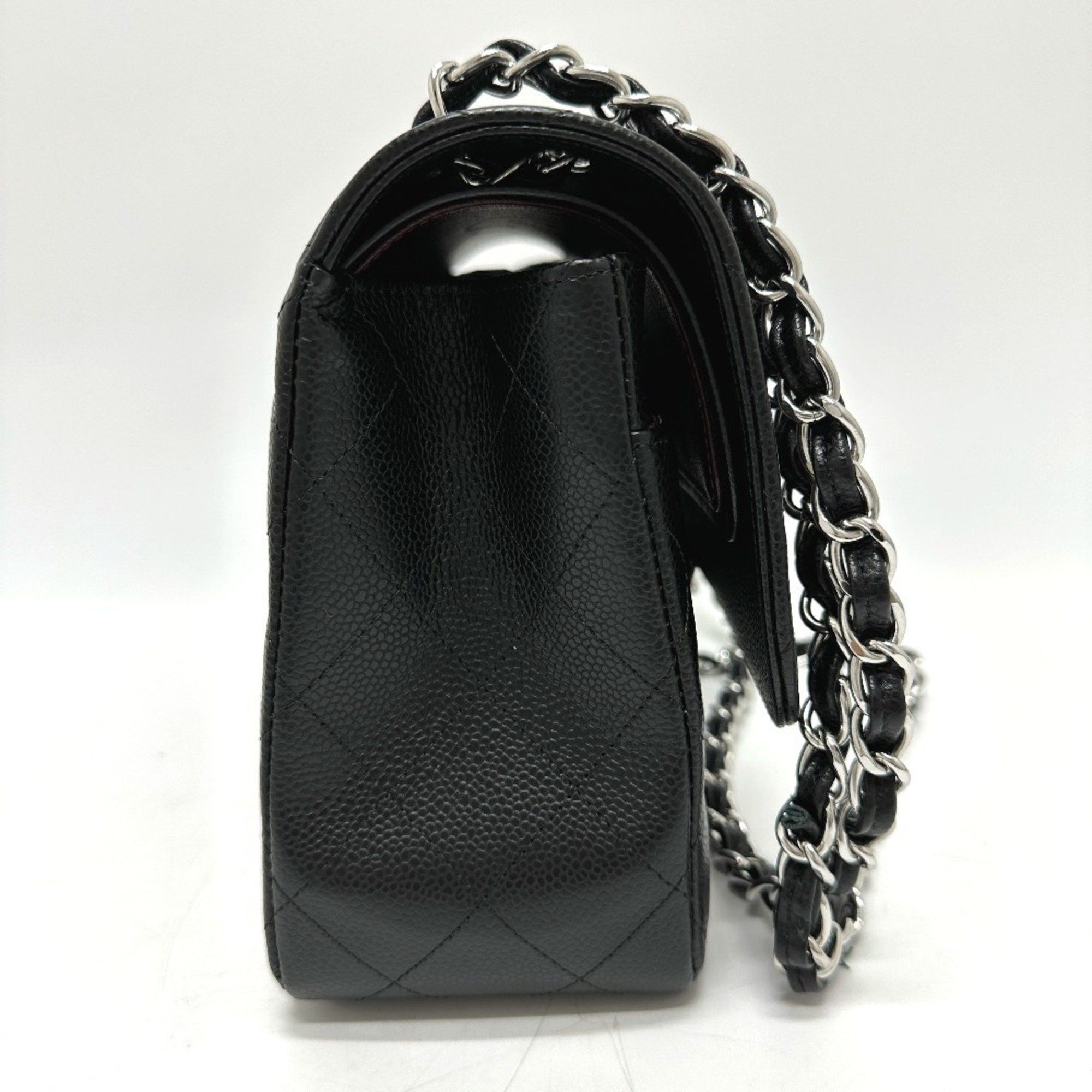 CHANEL A58600 Deca Matelasse 30 Double Flap Chain Shoulder Bag