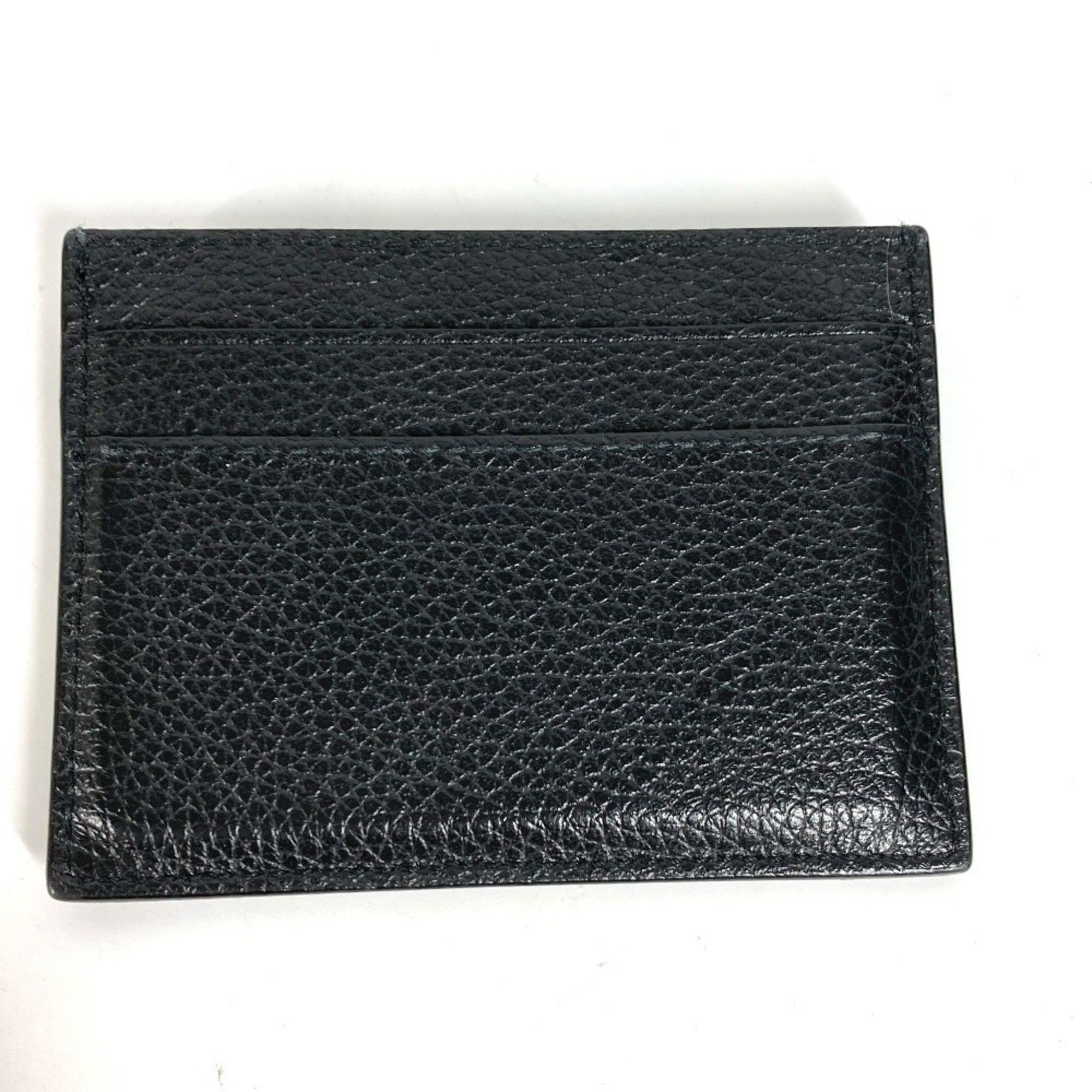 Balenciaga BALENCIAGA 640109 Neo Classic Business Card Holder Pass Case Holder/Card Leather Women's Black Size ONE SIZE - 4 Thumbnail
