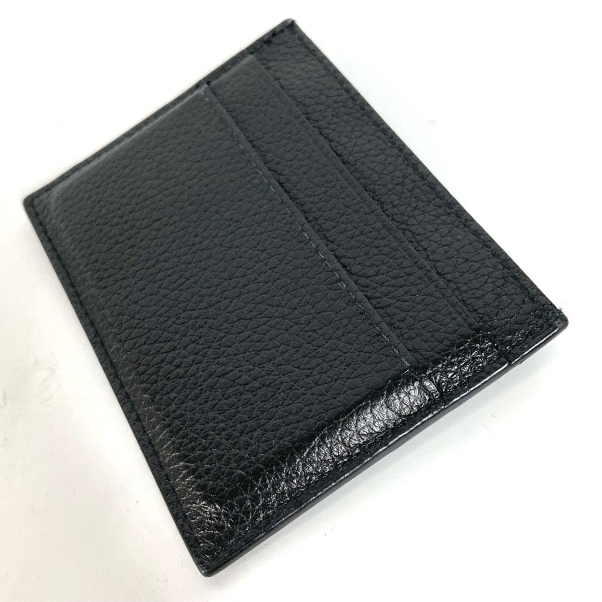 Balenciaga BALENCIAGA 640109 Neo Classic Business Card Holder Pass Case Holder/Card Leather Women's Black Size ONE SIZE - 5 Thumbnail