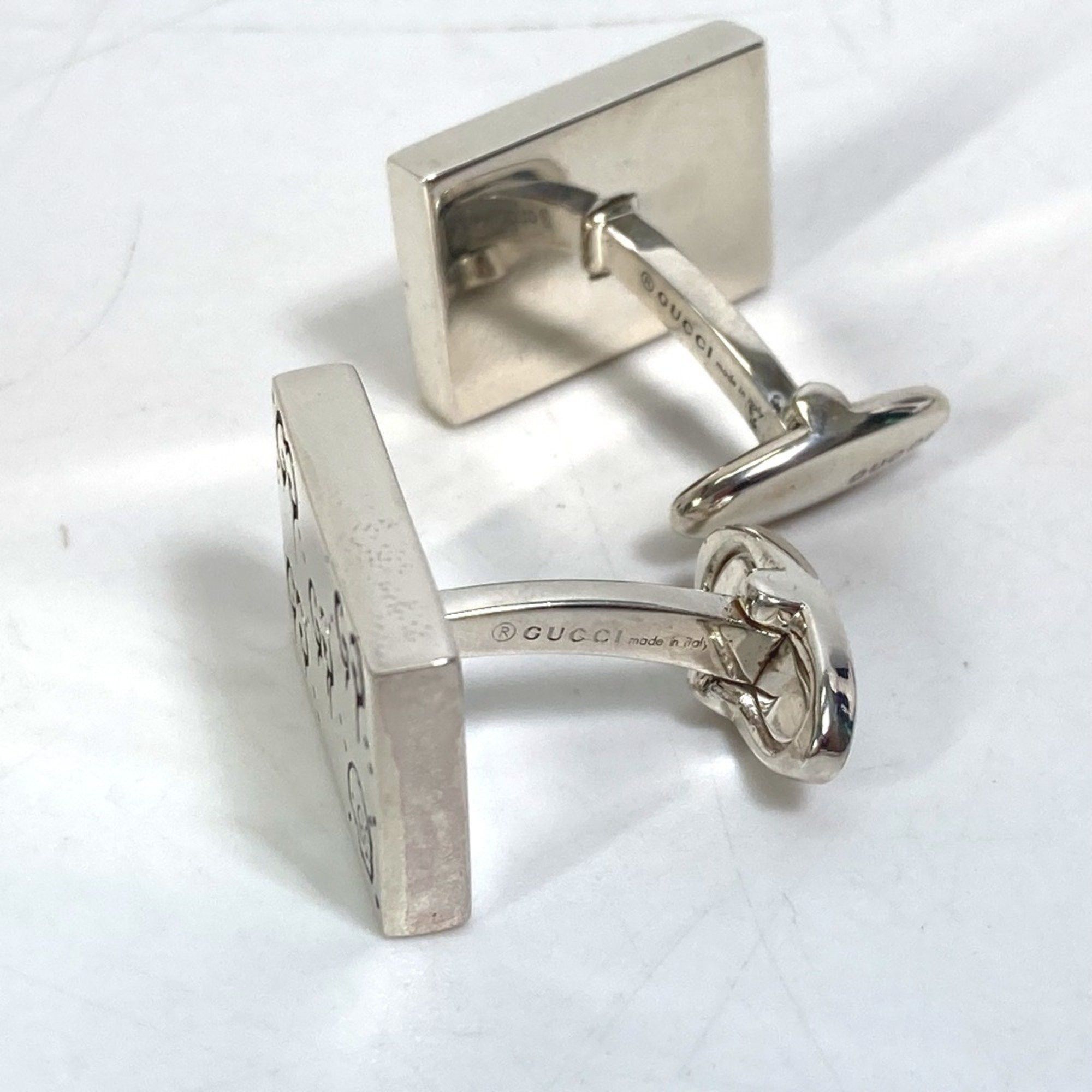 Gucci GUCCI 457224 Ghost Cufflinks SV925 Men's Silver Size ONE SIZE - 4 Thumbnail