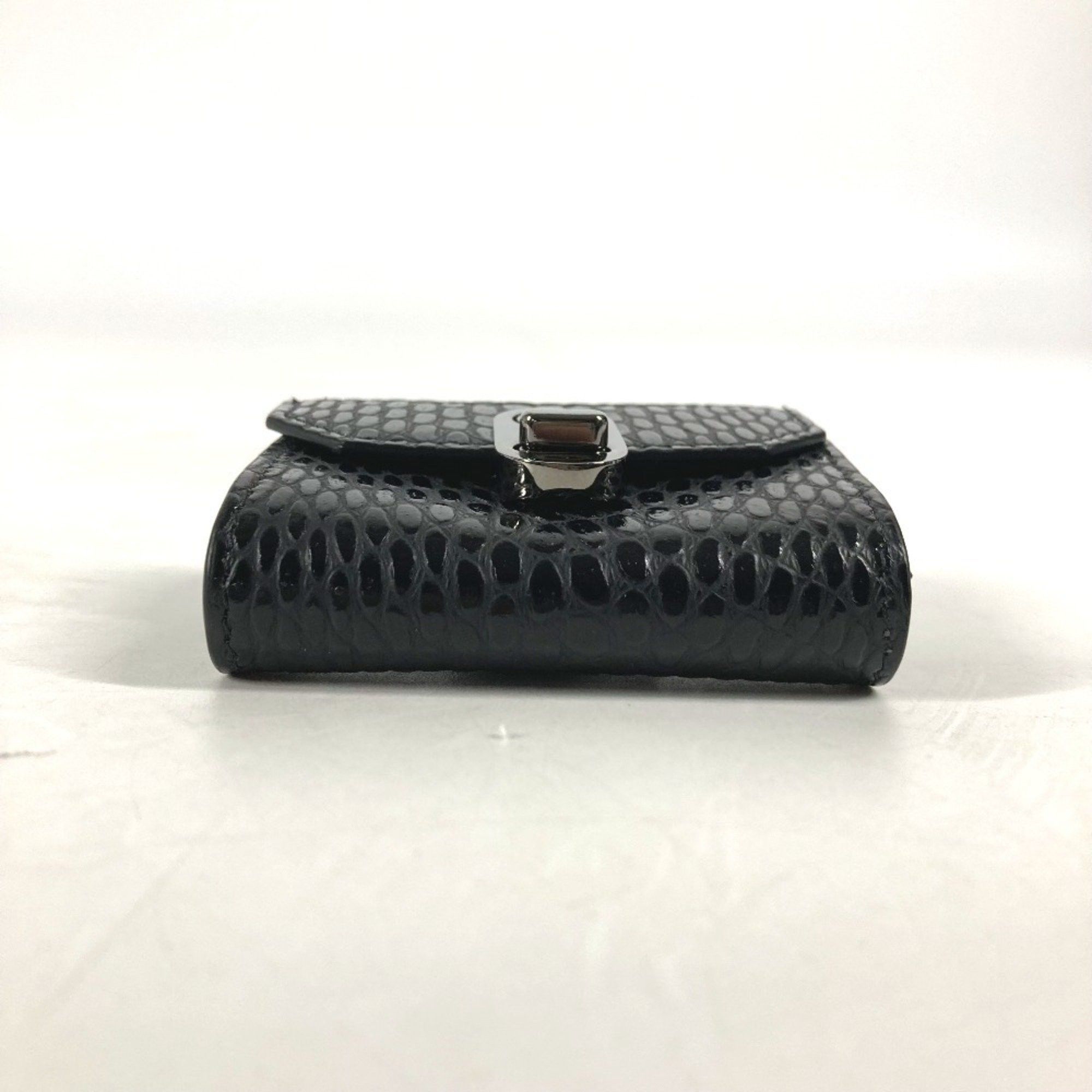 Christian Louboutin Christian Louboutin Airpods Case, Apple Earphone Keychain, Leather, Men's, Black Size ONE SIZE - 3 Thumbnail