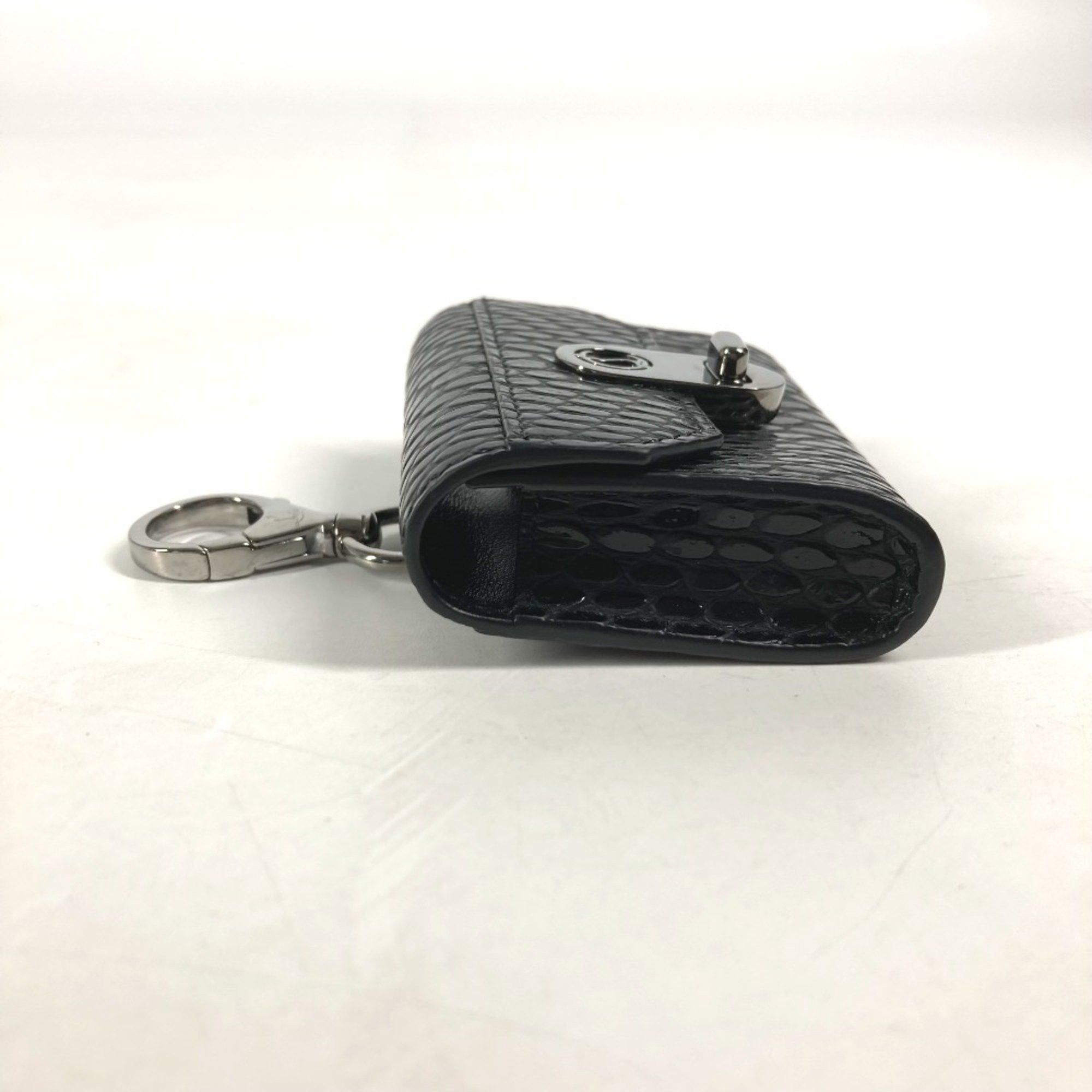 Christian Louboutin Christian Louboutin Airpods Case, Apple Earphone Keychain, Leather, Men's, Black Size ONE SIZE - 5 Thumbnail
