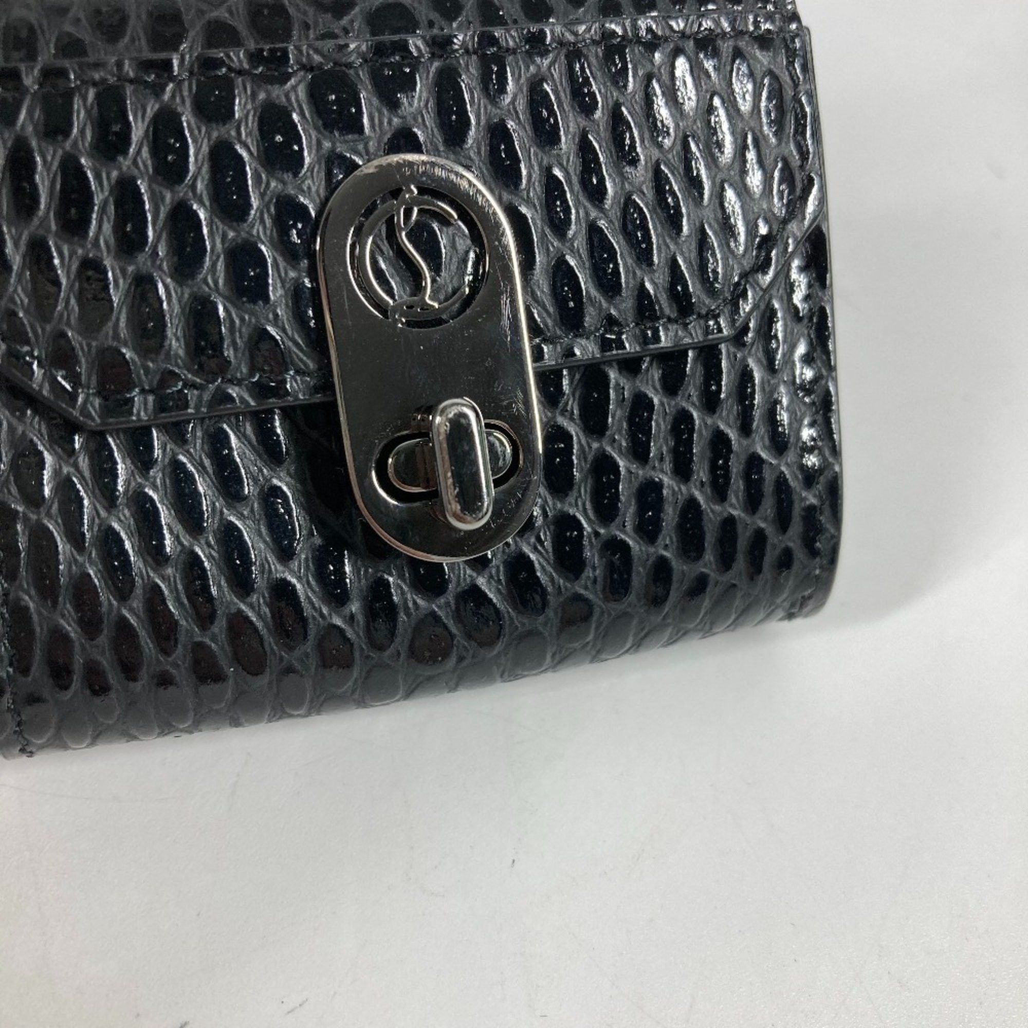 Christian Louboutin Christian Louboutin Airpods Case, Apple Earphone Keychain, Leather, Men's, Black Size ONE SIZE - 10 Thumbnail