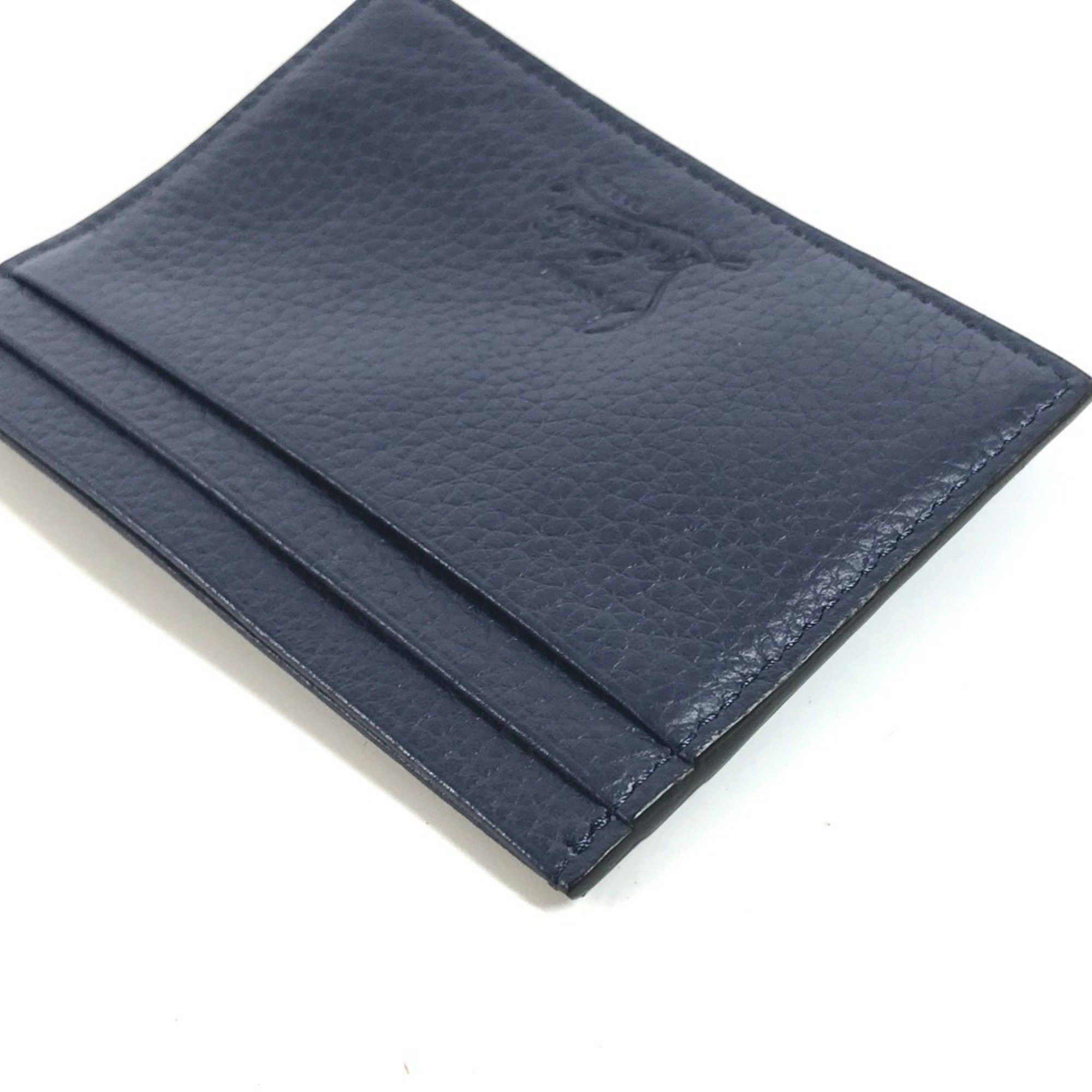 Christian Louboutin Christian Louboutin CL Business Card Holder Pass Case Holder/Card Leather Men's Navy Size ONE SIZE - 8 Thumbnail