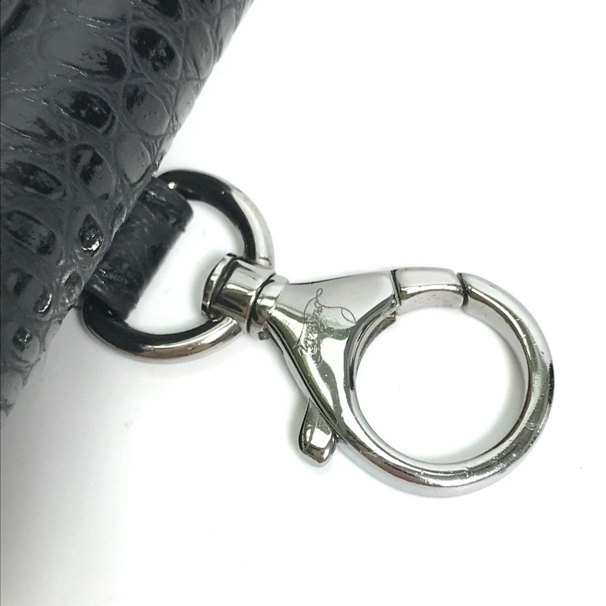 Christian Louboutin Christian Louboutin airpods case studs apple pouch earphone leather men's black Size ONE SIZE - 4 Thumbnail
