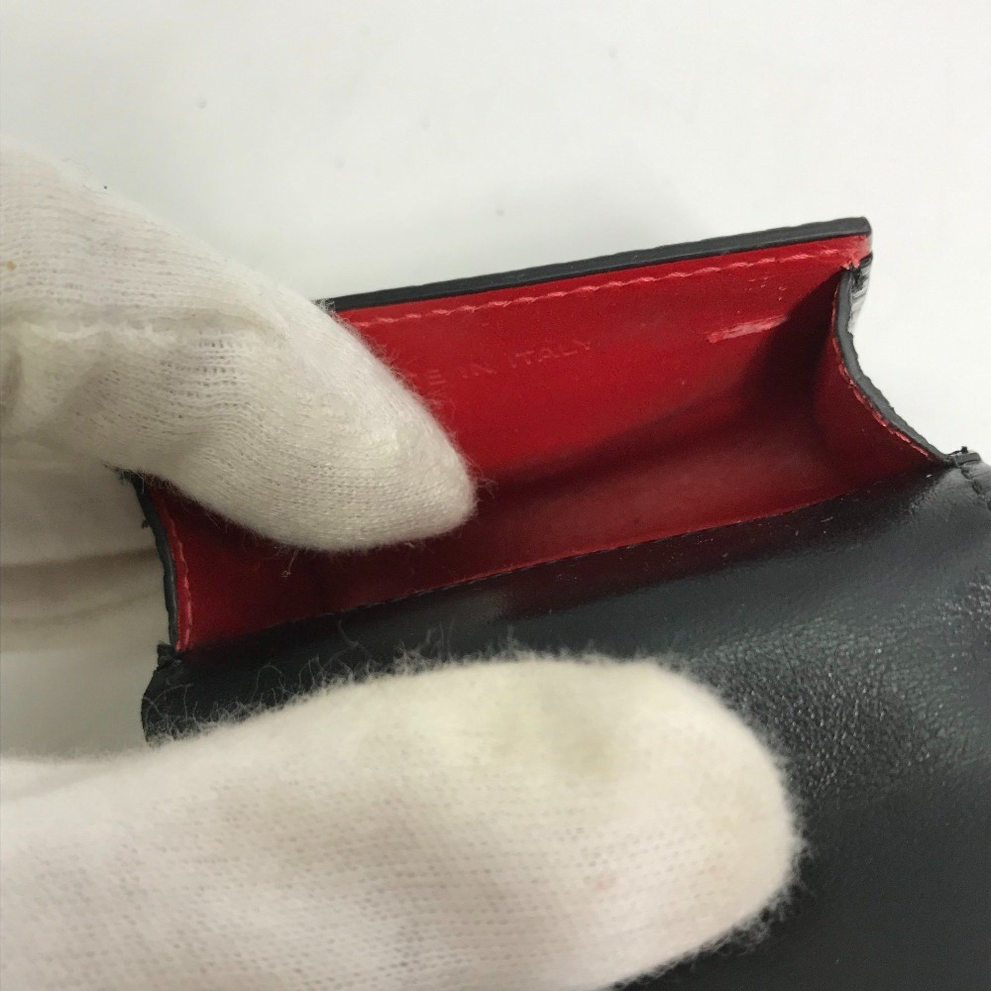 Christian Louboutin Christian Louboutin airpods case studs apple pouch earphone leather men's black Size ONE SIZE - 11 Thumbnail