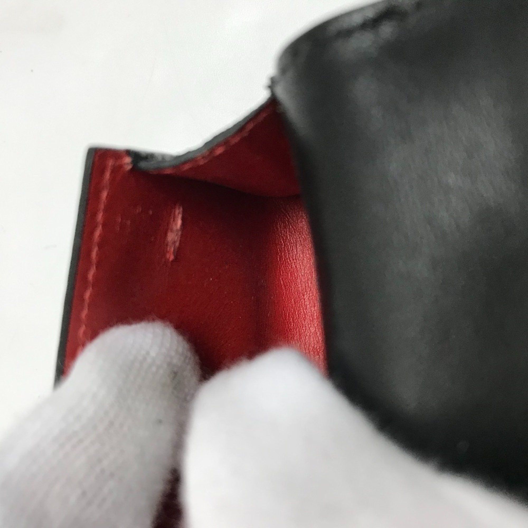 Christian Louboutin Christian Louboutin airpods case studs apple pouch earphone leather men's black Size ONE SIZE - 10 Thumbnail