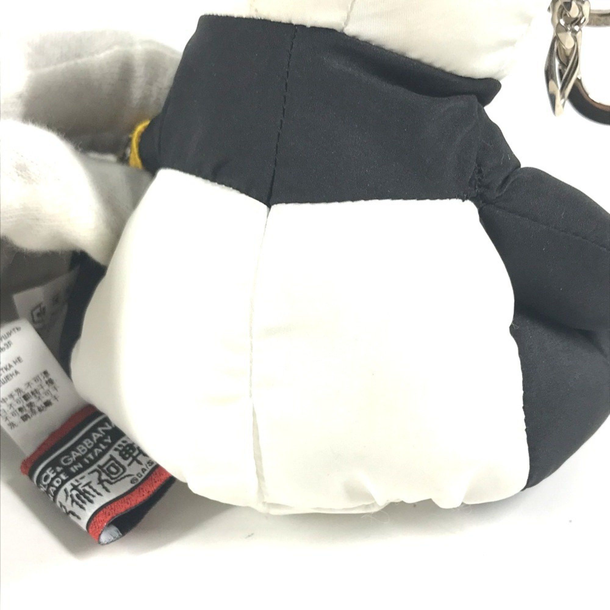Dolce & Gabbana DOLCE&GABBANA Dolce & Gabbana Panda Jujutsu Kaisen Collaboration Bag Charm Keychain Nylon Men's White Size ONE SIZE - 8 Thumbnail