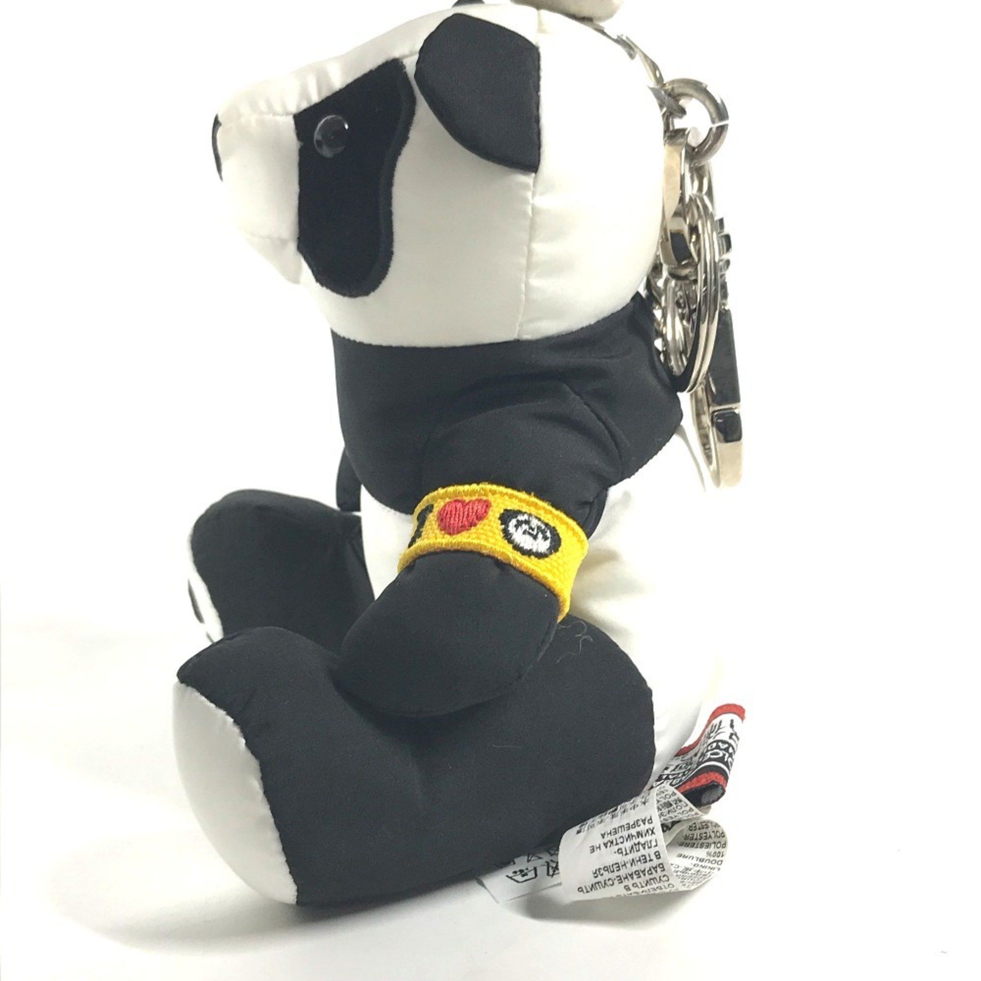 Dolce & Gabbana DOLCE&GABBANA Dolce & Gabbana Panda Jujutsu Kaisen Collaboration Bag Charm Keychain Nylon Men's White Size ONE SIZE - 4 Thumbnail