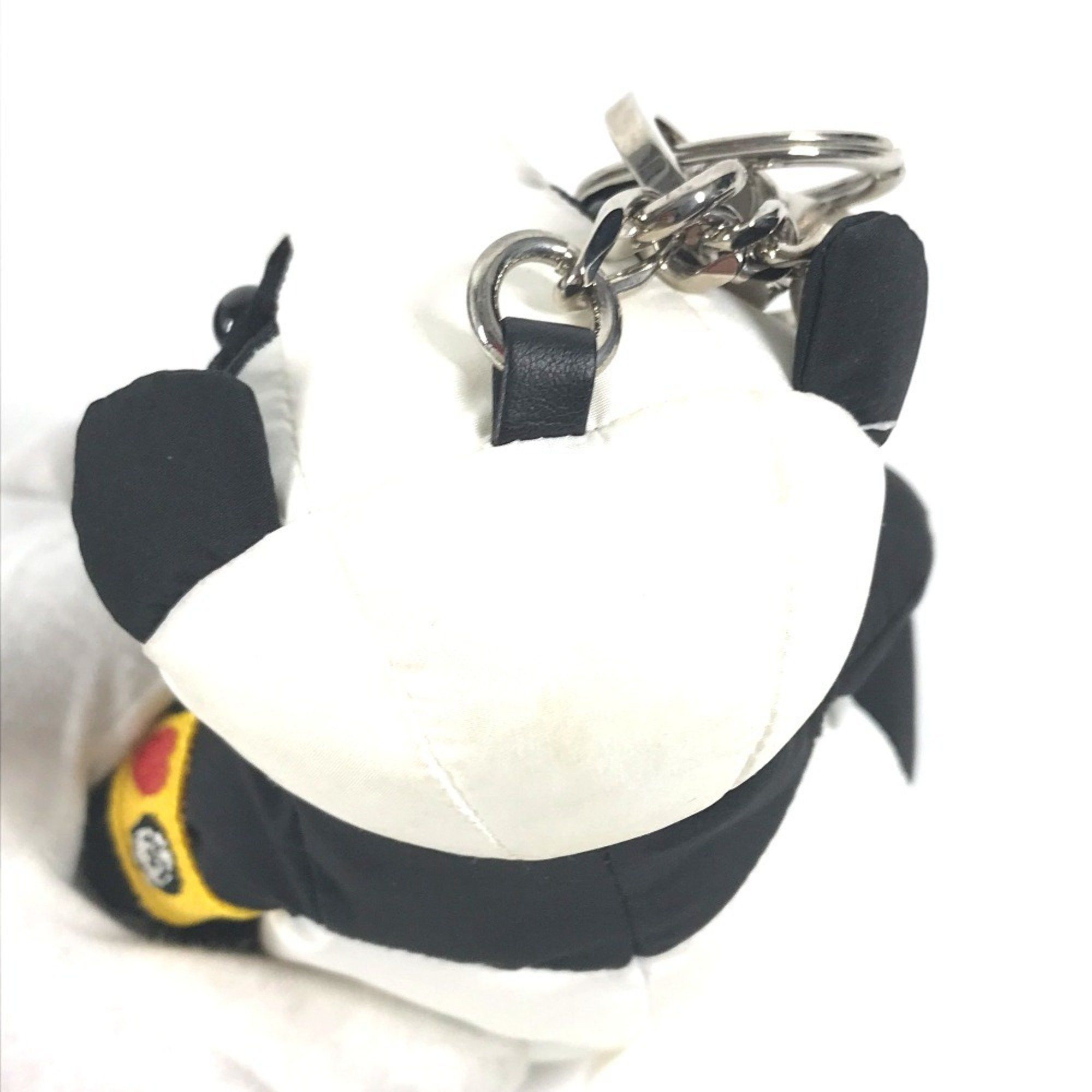 Dolce & Gabbana DOLCE&GABBANA Dolce & Gabbana Panda Jujutsu Kaisen Collaboration Bag Charm Keychain Nylon Men's White Size ONE SIZE - 7 Thumbnail