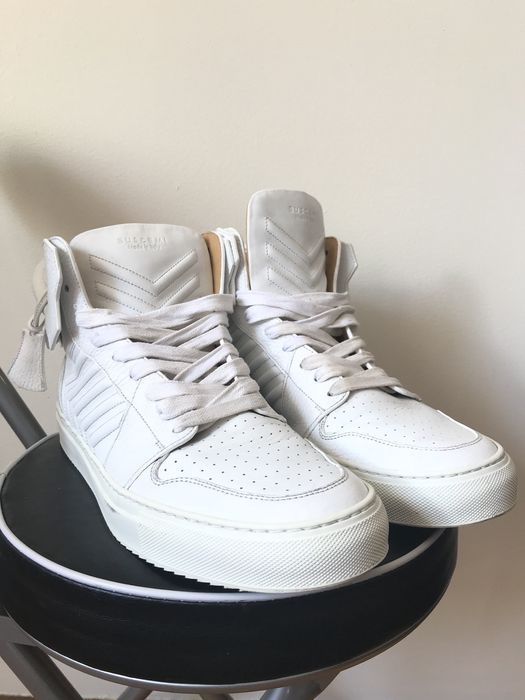 Buscemi Buscemi 110MM Arrow High Top Sneakers White Grailed