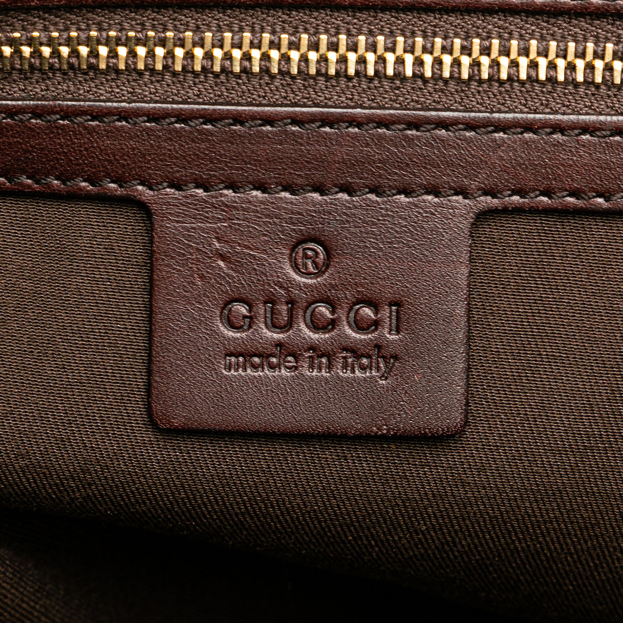 Gucci Gucci Guccissima Punch Handbag Size ONE SIZE - 6 Thumbnail