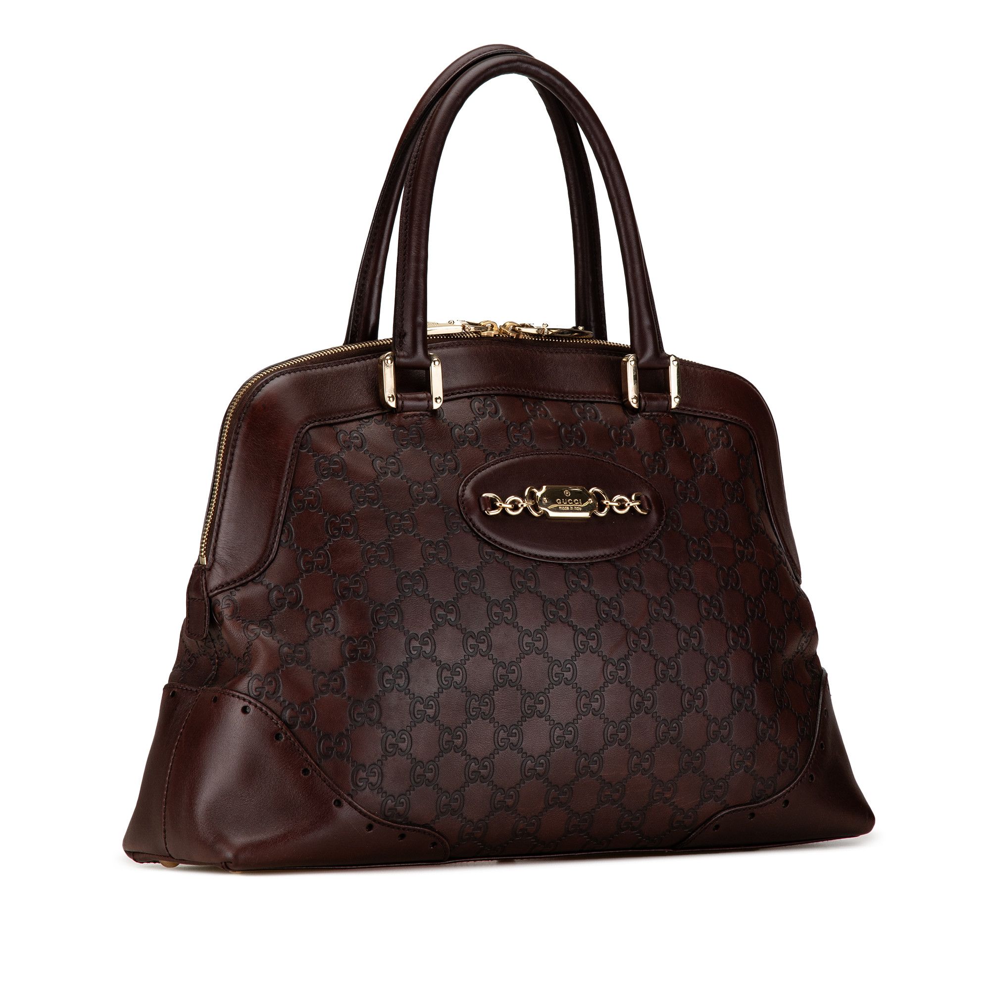Gucci Gucci Guccissima Punch Handbag Size ONE SIZE - 2 Thumbnail