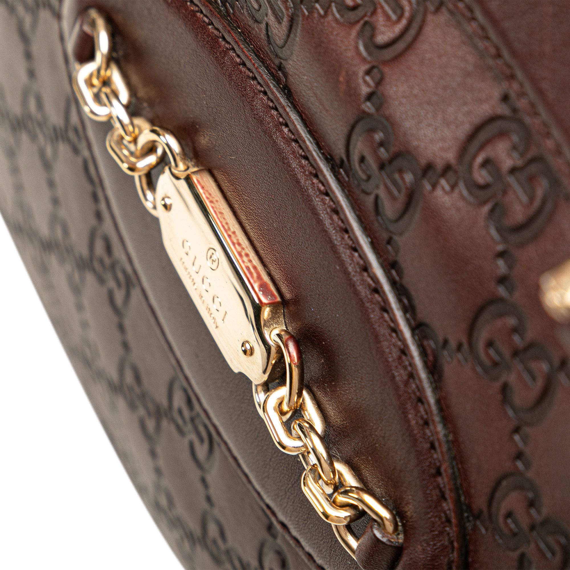 Gucci Gucci Guccissima Punch Handbag Size ONE SIZE - 9 Thumbnail