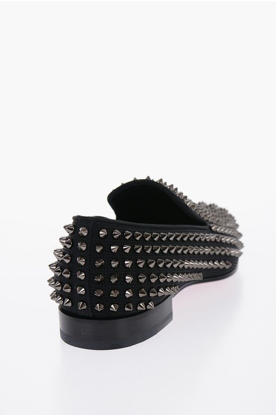 Christian Louboutin Spiked Dandelion Loafers Size US 8 / EU 41 - 2 Thumbnail