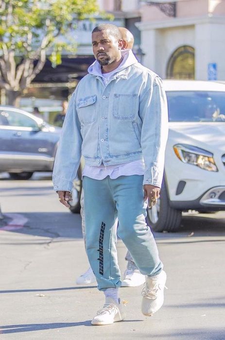 Yeezy hospital hot sale blue sweatpants