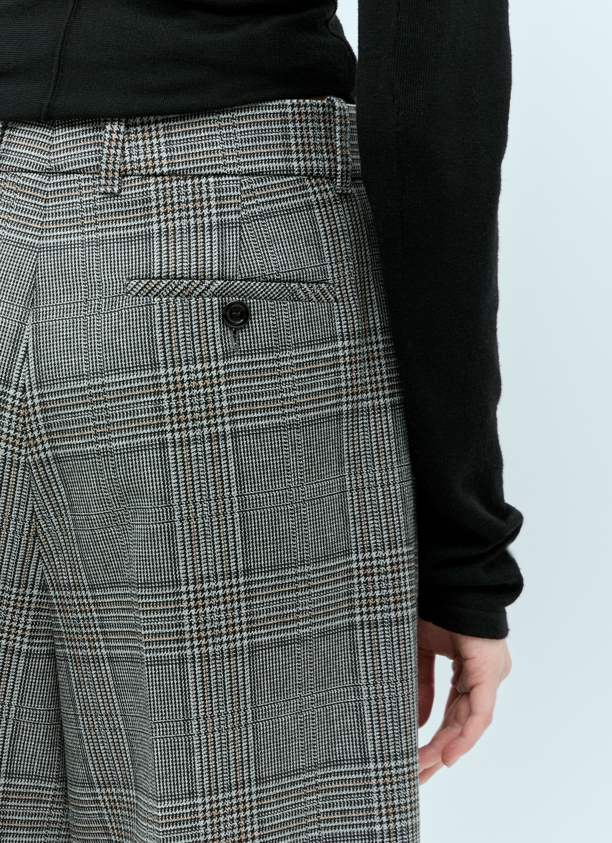 Gucci Prince Of Wales Check Tailored Pants Size 27" / US 4 / IT 40 - 5 Thumbnail