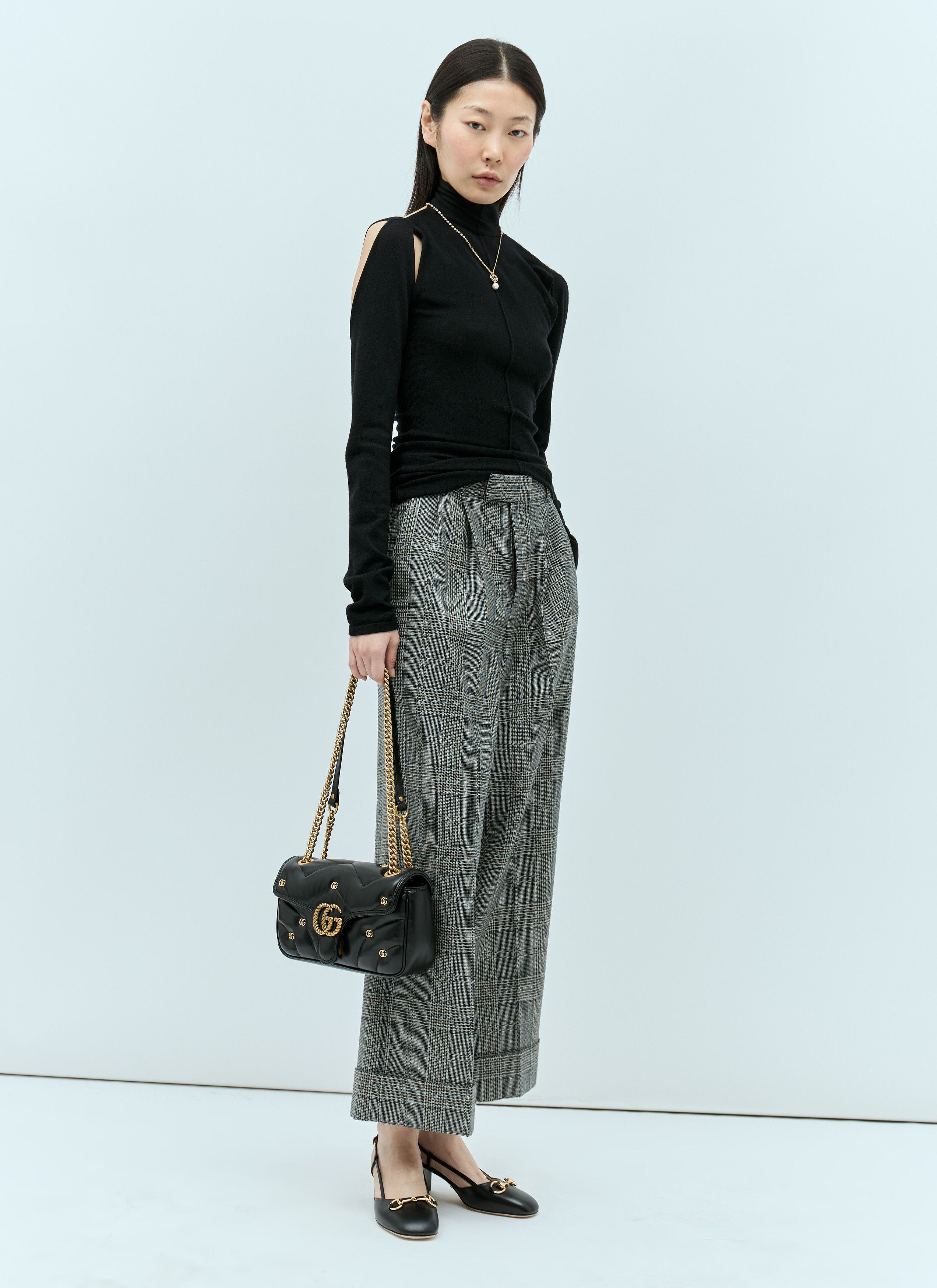 Gucci Prince Of Wales Check Tailored Pants Size 27" / US 4 / IT 40 - 3 Thumbnail