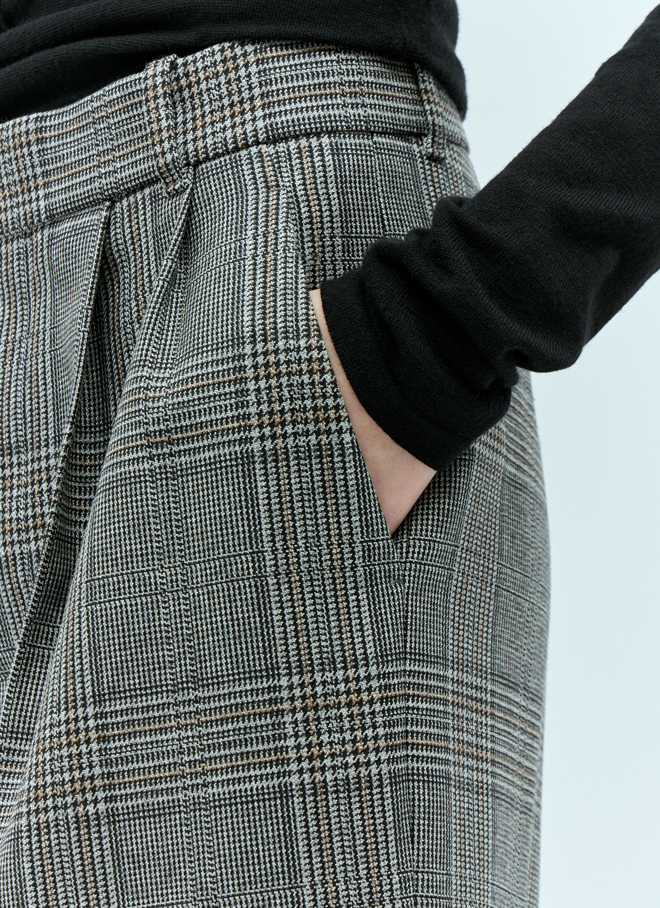 Gucci Prince Of Wales Check Tailored Pants Size 27" / US 4 / IT 40 - 4 Thumbnail