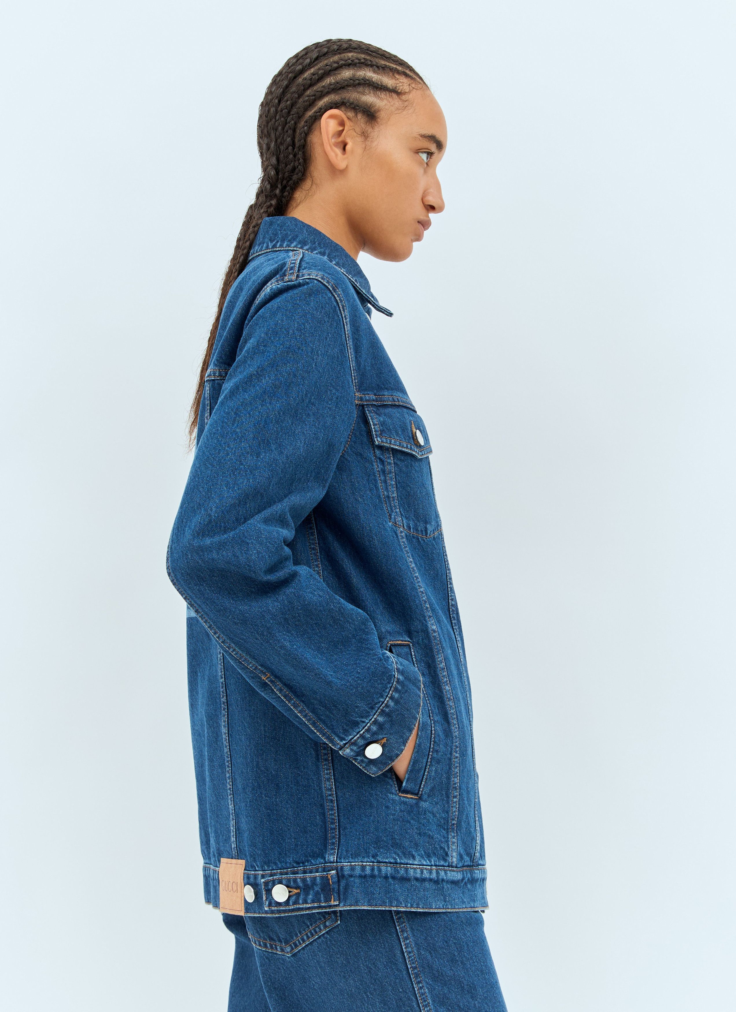 Gucci Classic Denim Jacket Size S / US 4 / IT 40 - 4 Thumbnail
