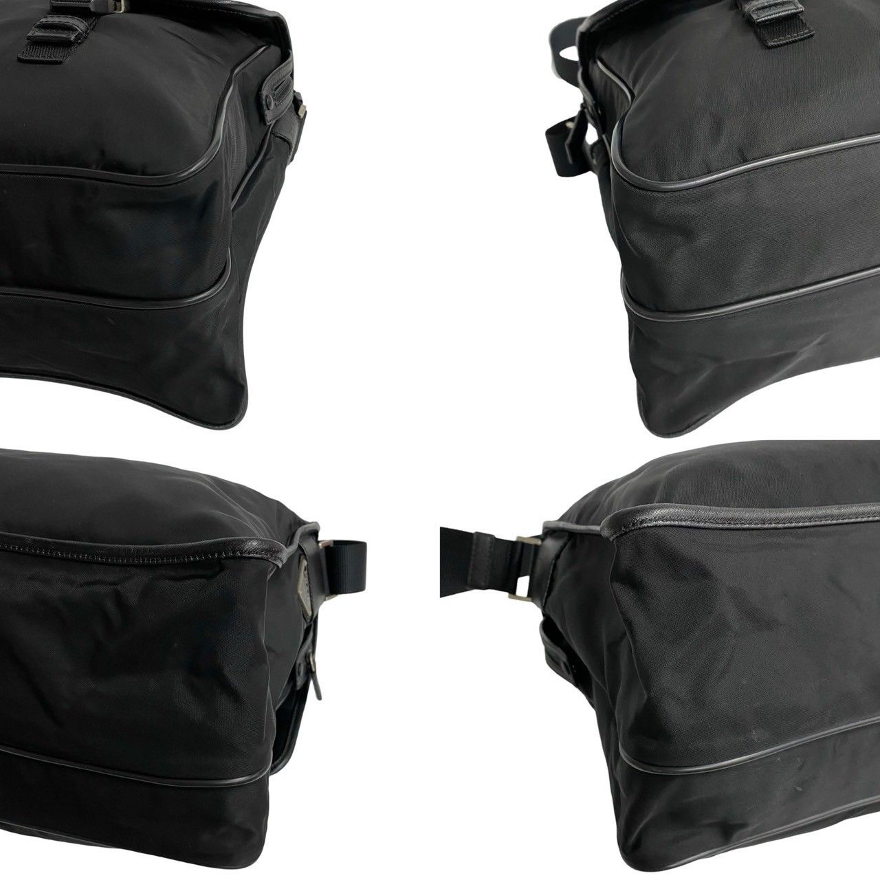 Prada Prada Tessuto Messenger Bag Canvas Crossbody Bag in Very Good Condition Size ONE SIZE - 7 Thumbnail