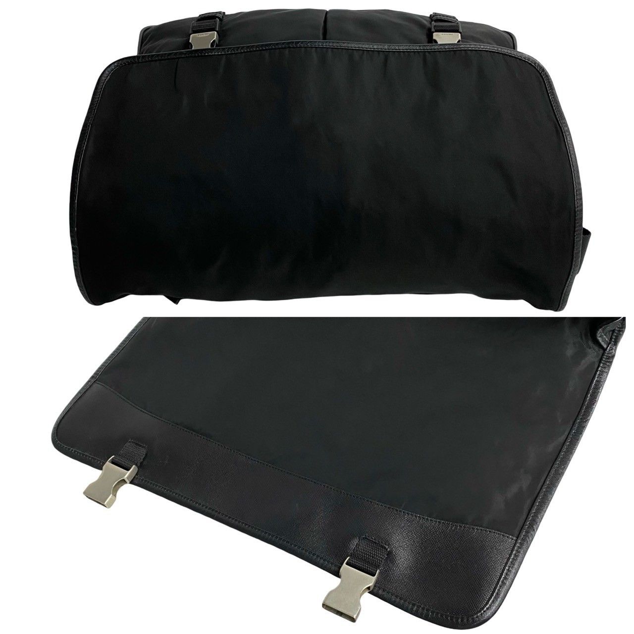 Prada Prada Tessuto Messenger Bag Canvas Crossbody Bag in Very Good Condition Size ONE SIZE - 8 Thumbnail