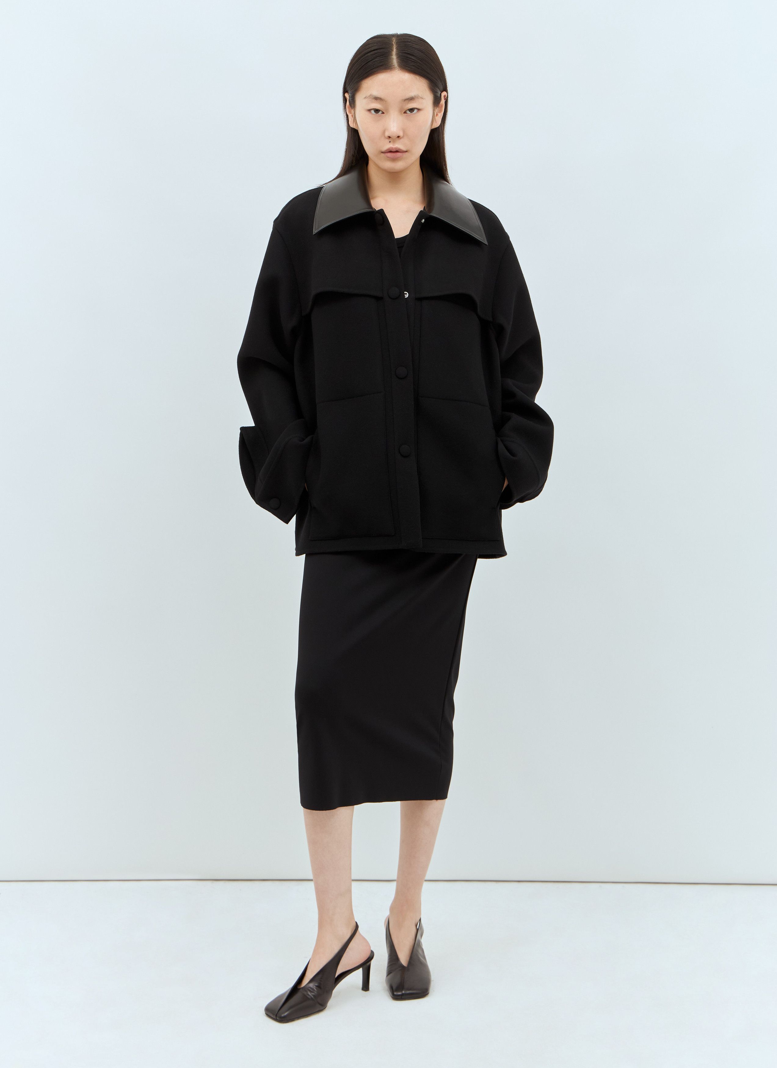 Jil Sander Wool Overshirt Size XS / US 0-2 / IT 36-38 - 3 Thumbnail