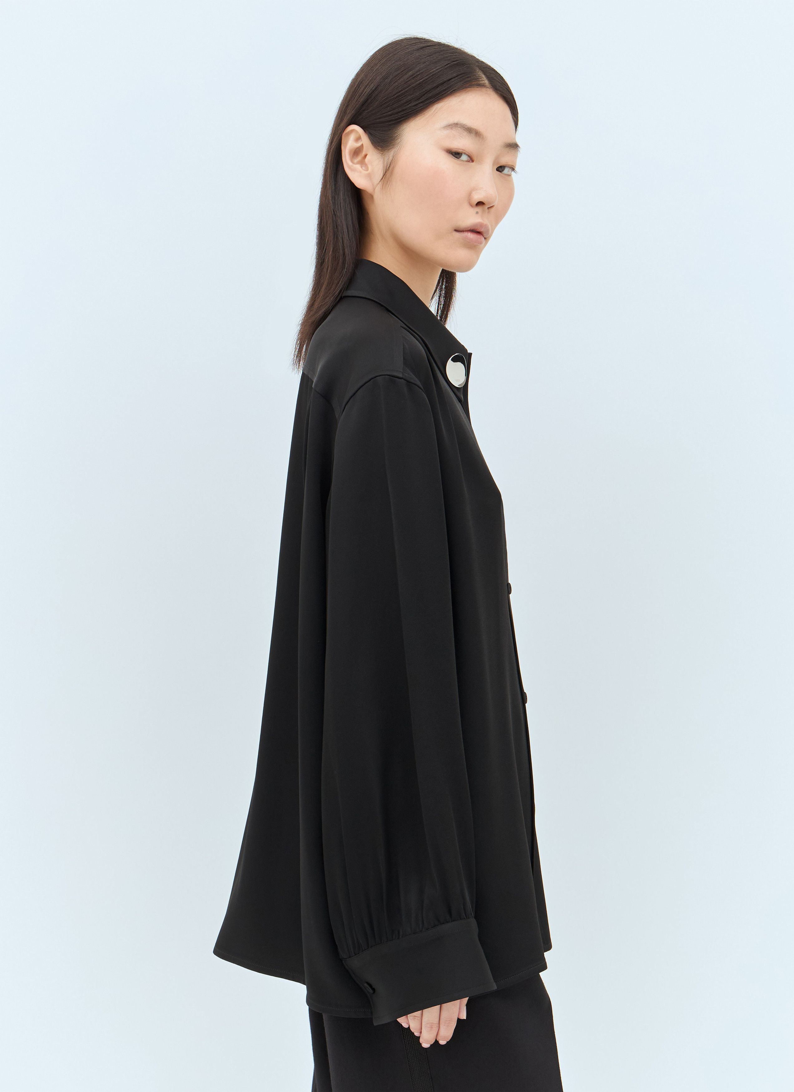 Jil Sander Satin Shirt Size XS / US 0-2 / IT 36-38 - 2 Thumbnail