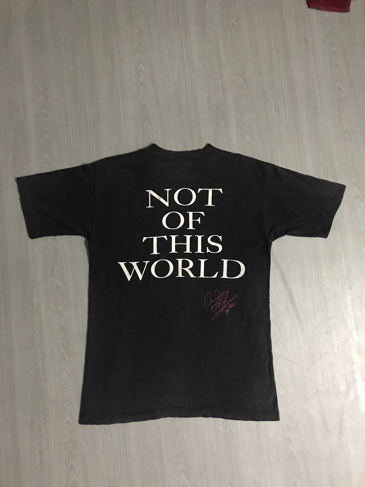 Dennis Rodman Not of this World Reprint Single Stitch shirt